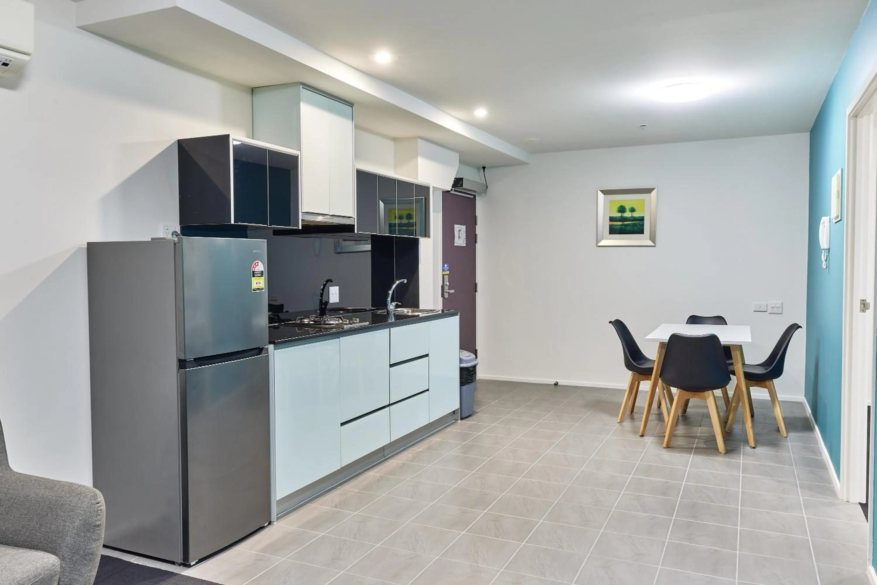 Kitchen or kitchenette in Pegasus Apart-Hotel