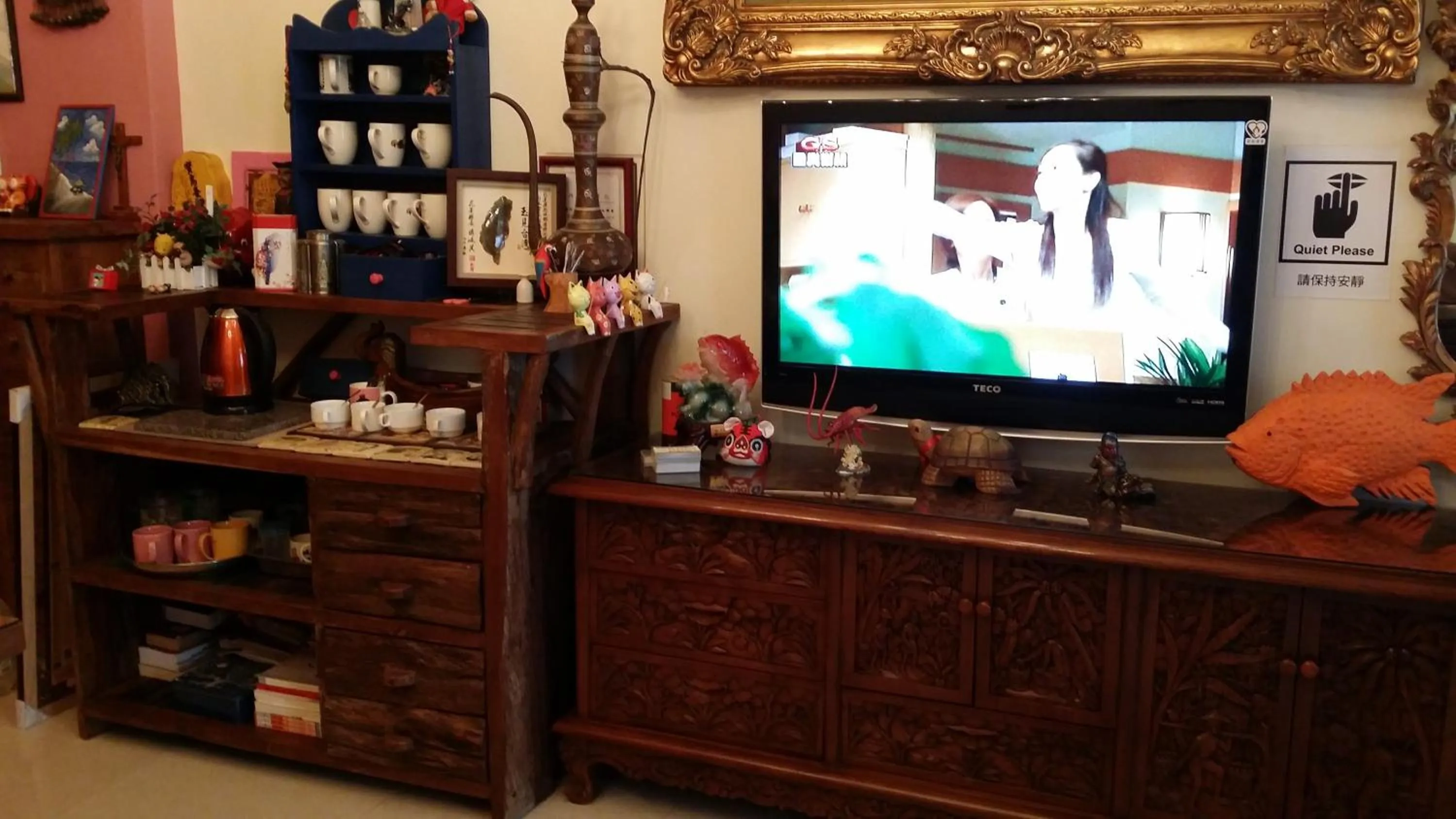 TV and multimedia in Hualien Seaside B&B