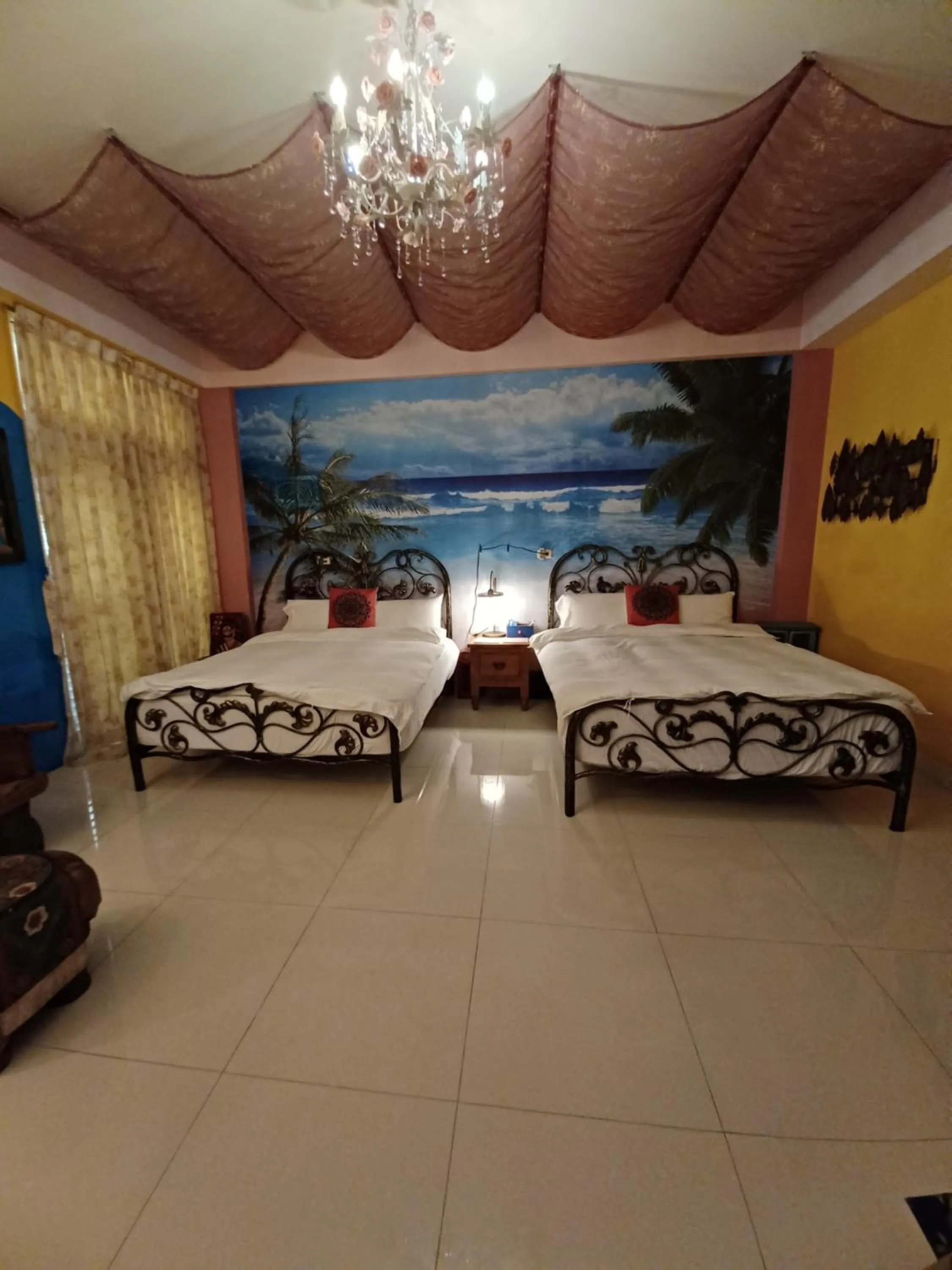 Bed in Hualien Seaside B&B