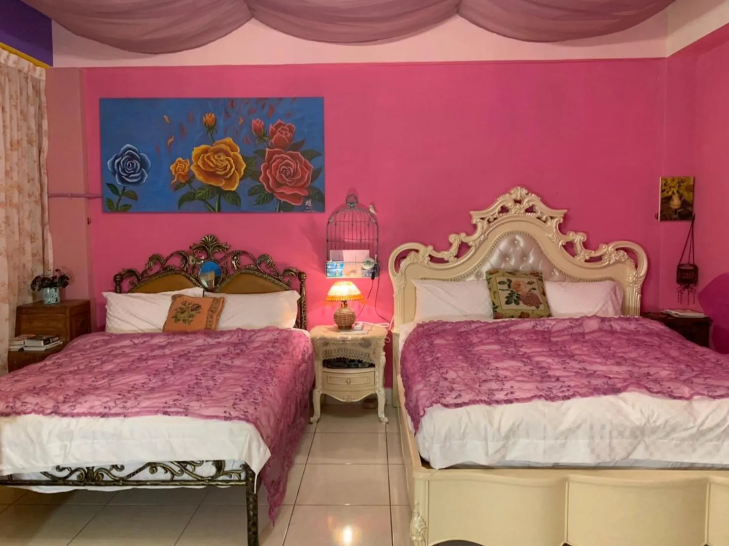 Bed in Hualien Seaside B&B