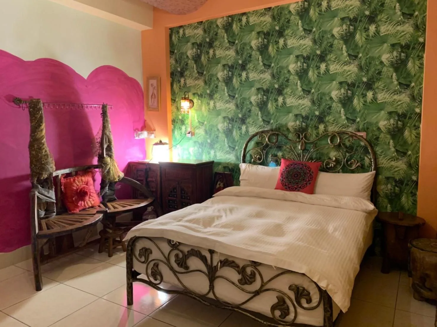 Bed in Hualien Seaside B&B