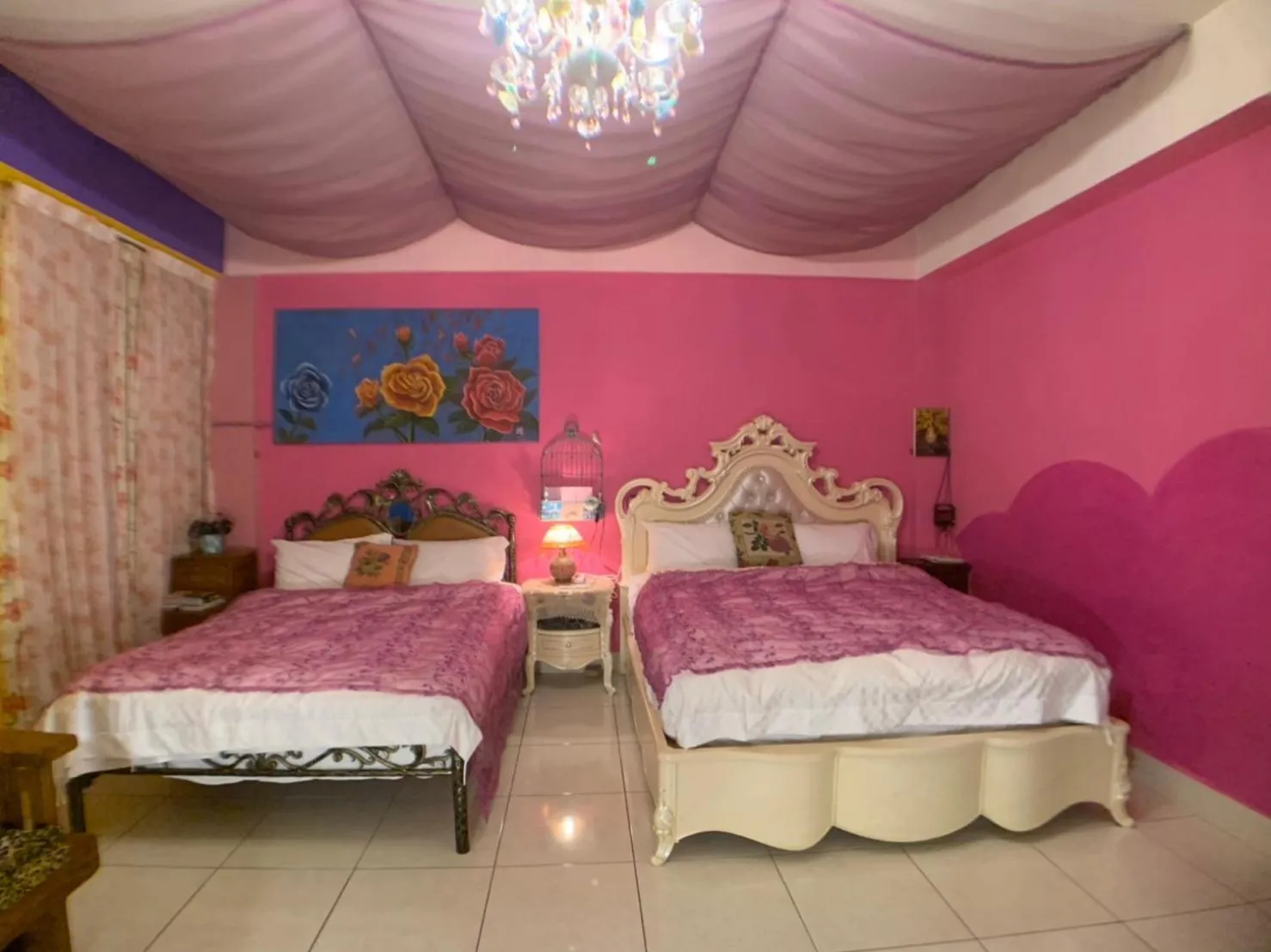 Bed in Hualien Seaside B&B