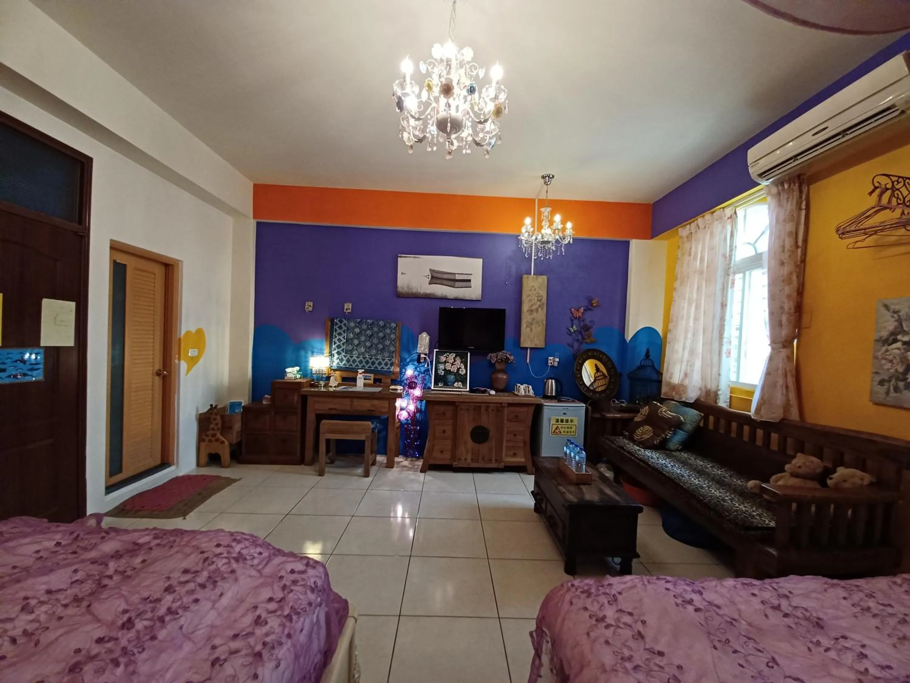 Bed in Hualien Seaside B&B