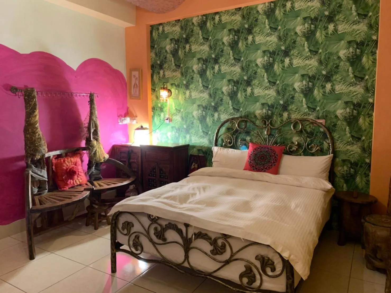 Bed in Hualien Seaside B&B