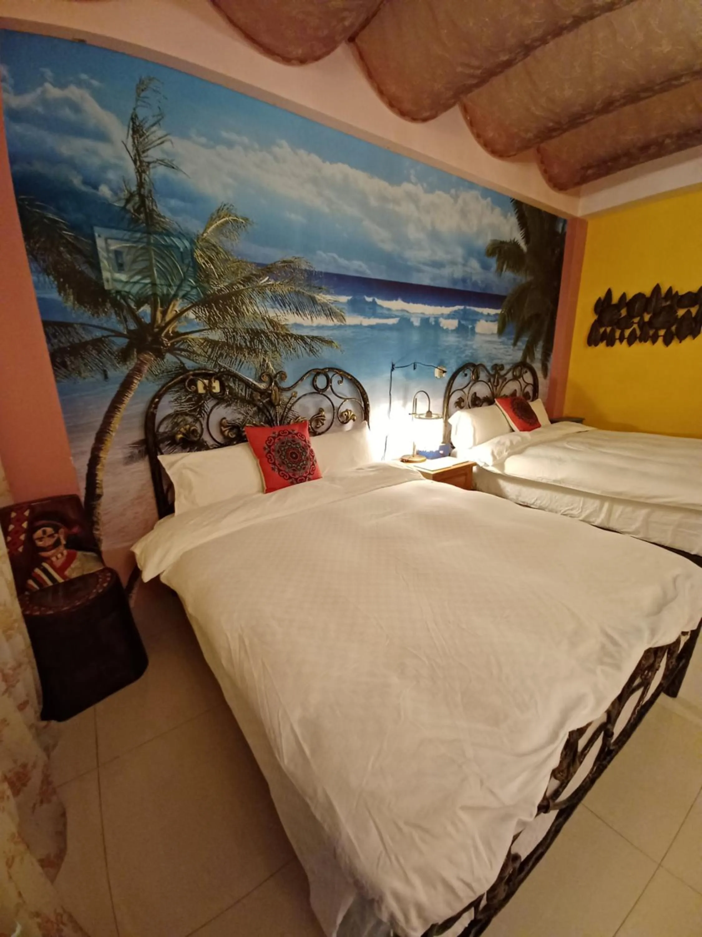 Bed in Hualien Seaside B&B