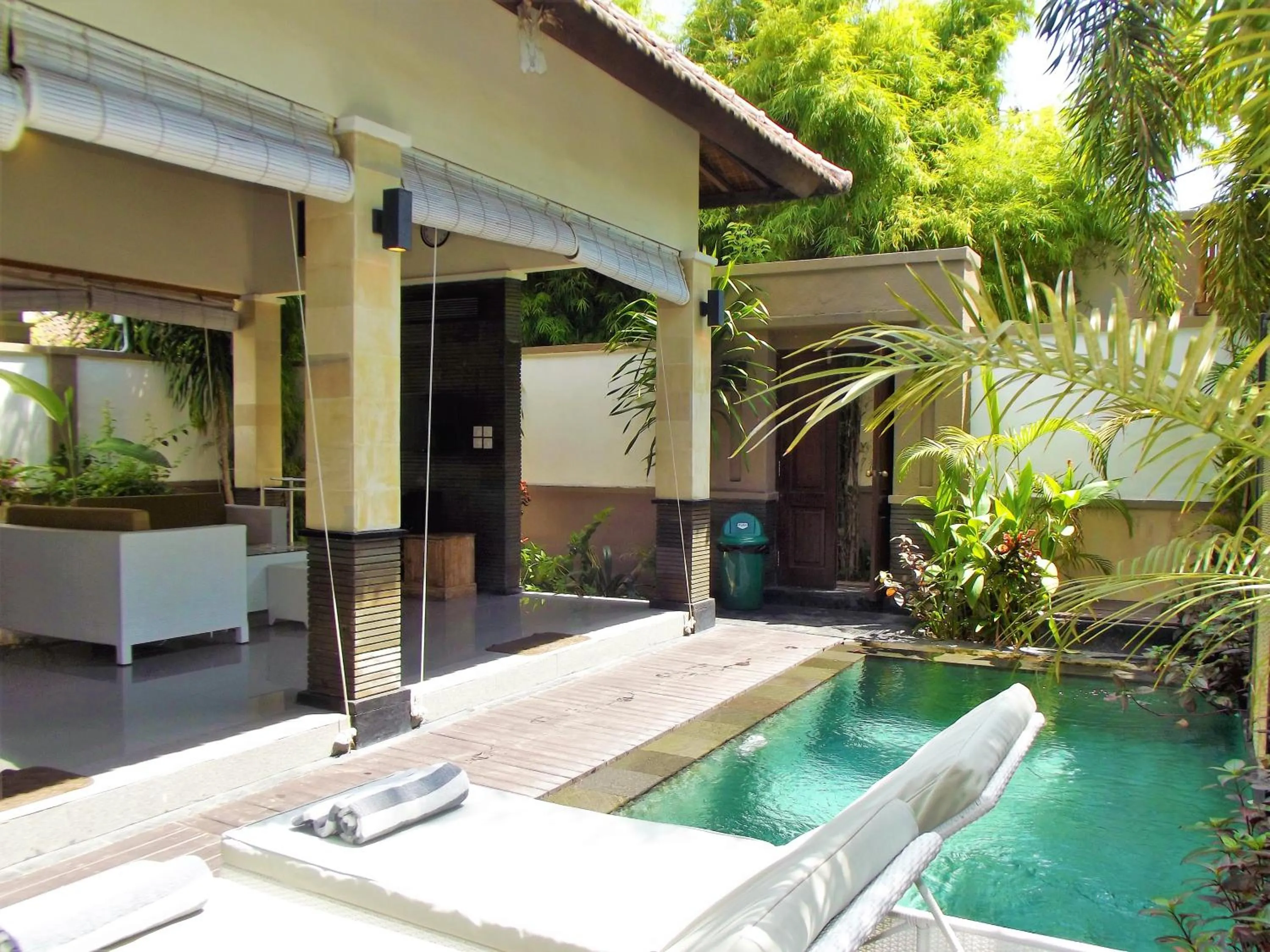 Swimming pool in The Lakshmi Villas by The Beach House