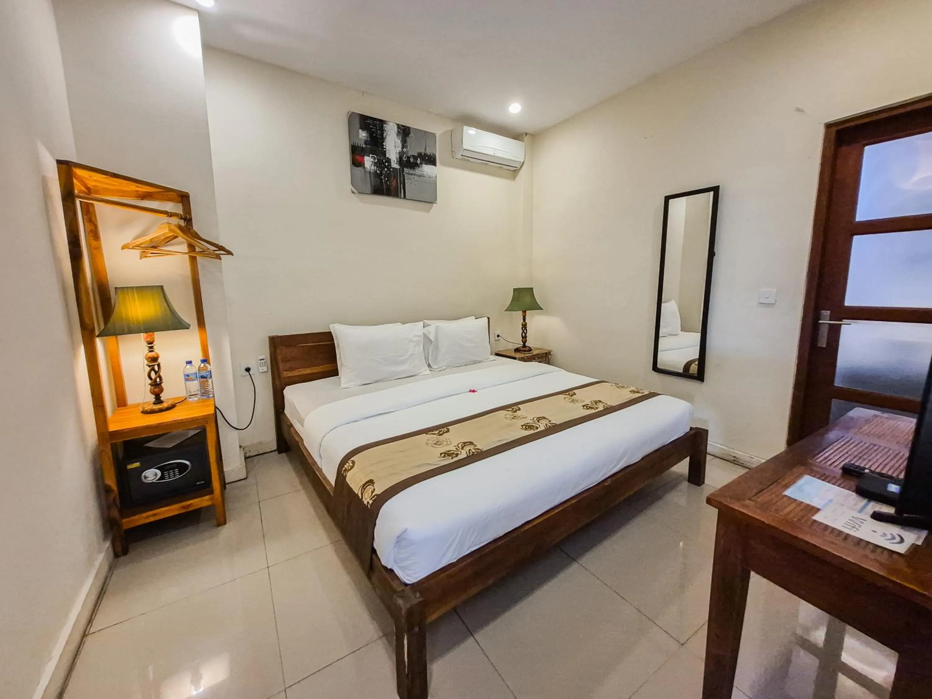 Bed in The Lakshmi Villas by The Beach House