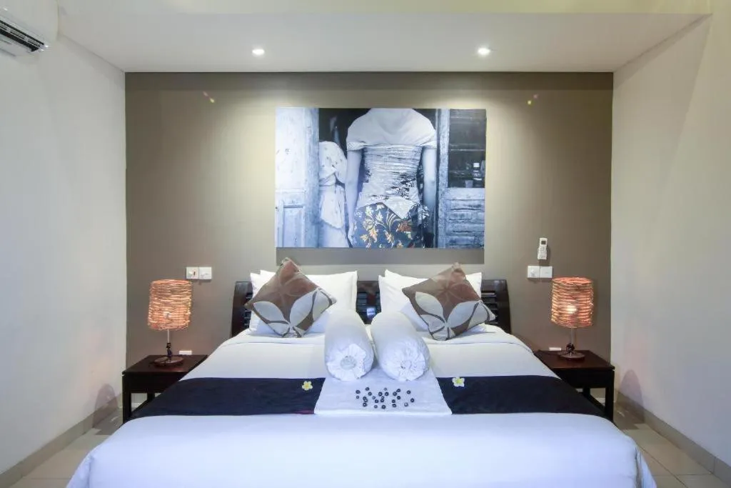 Bed in The Lakshmi Villas by The Beach House