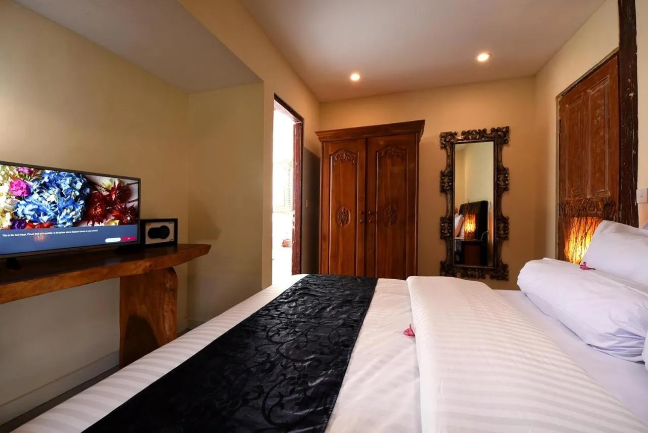 Bed in The Lakshmi Villas by The Beach House