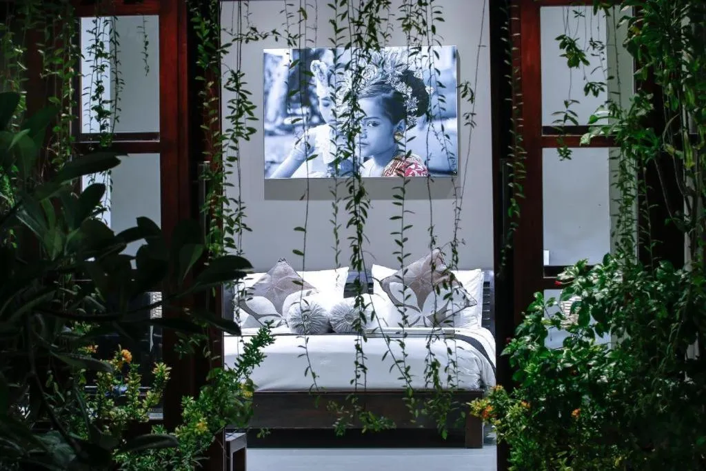 Bed in The Lakshmi Villas by The Beach House