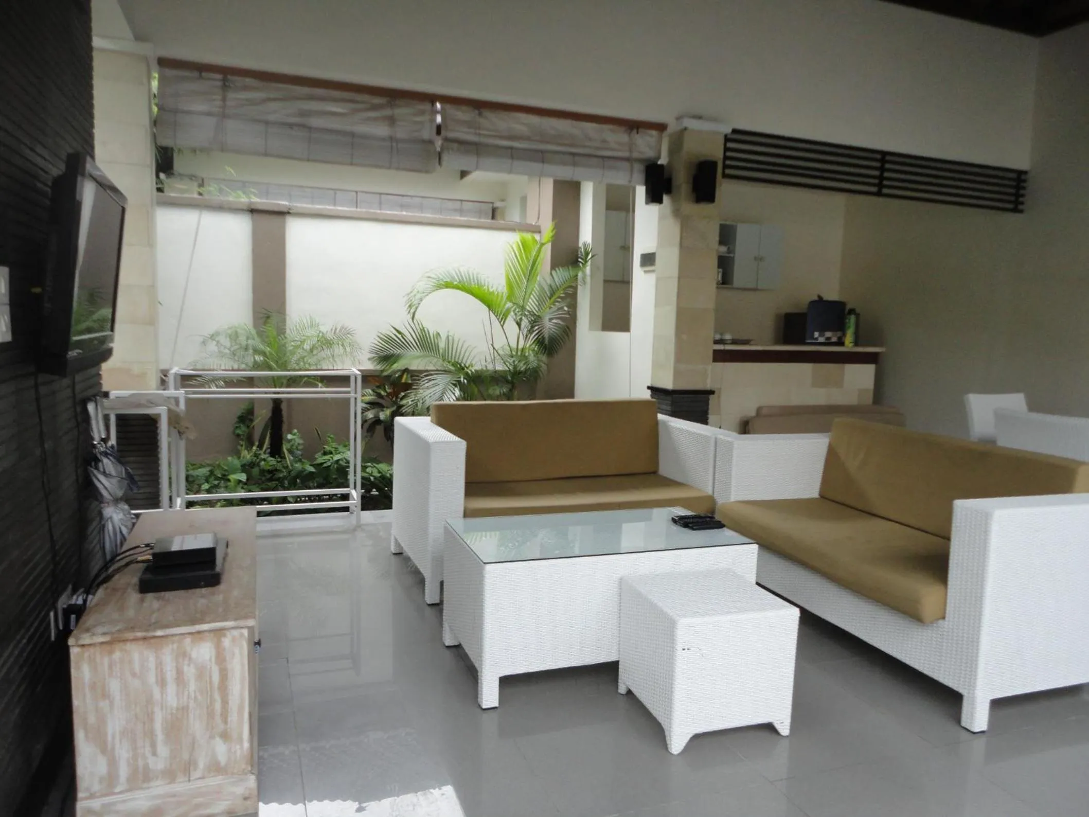 Living room in The Lakshmi Villas by The Beach House