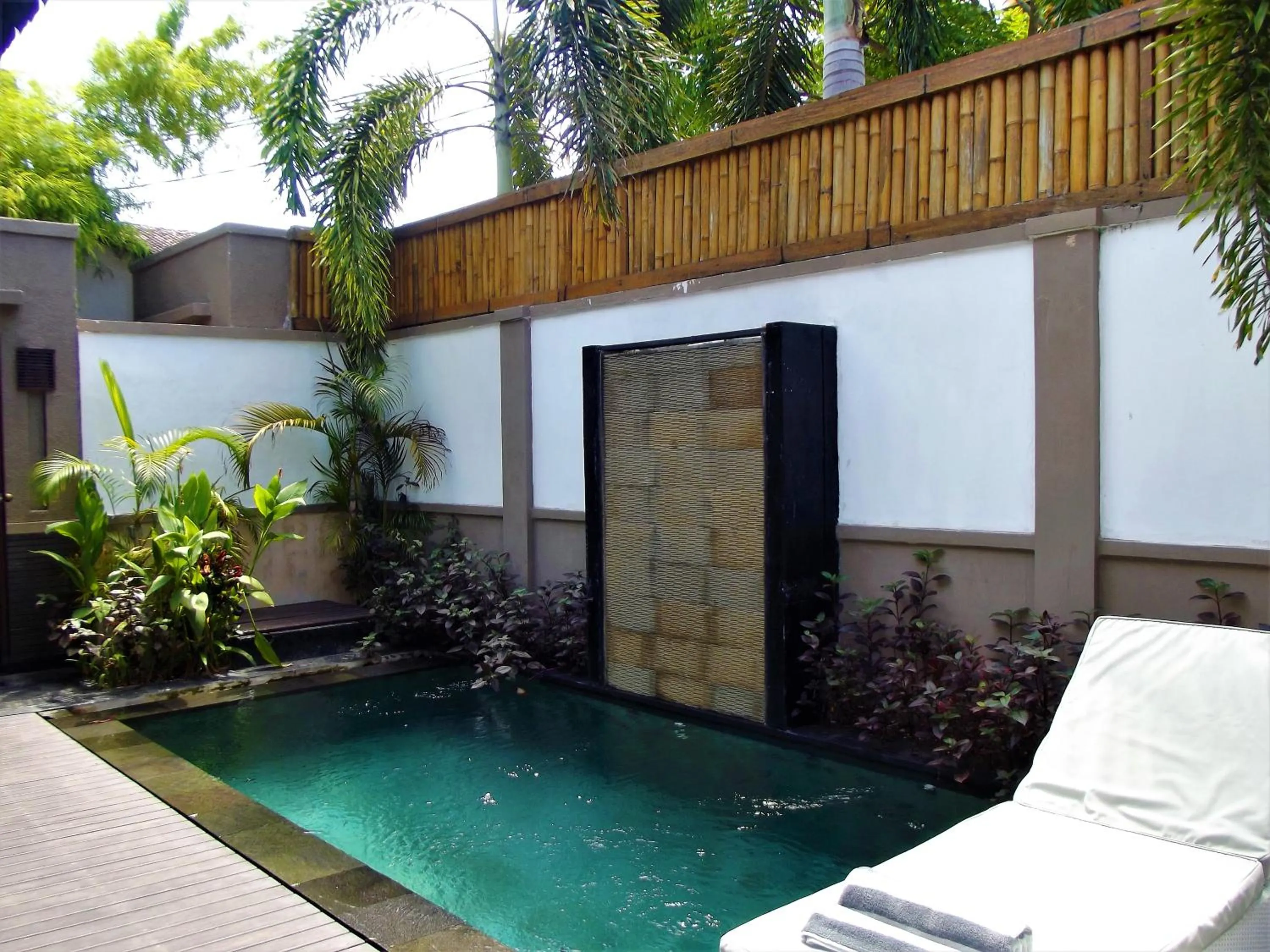 Swimming pool in The Lakshmi Villas by The Beach House