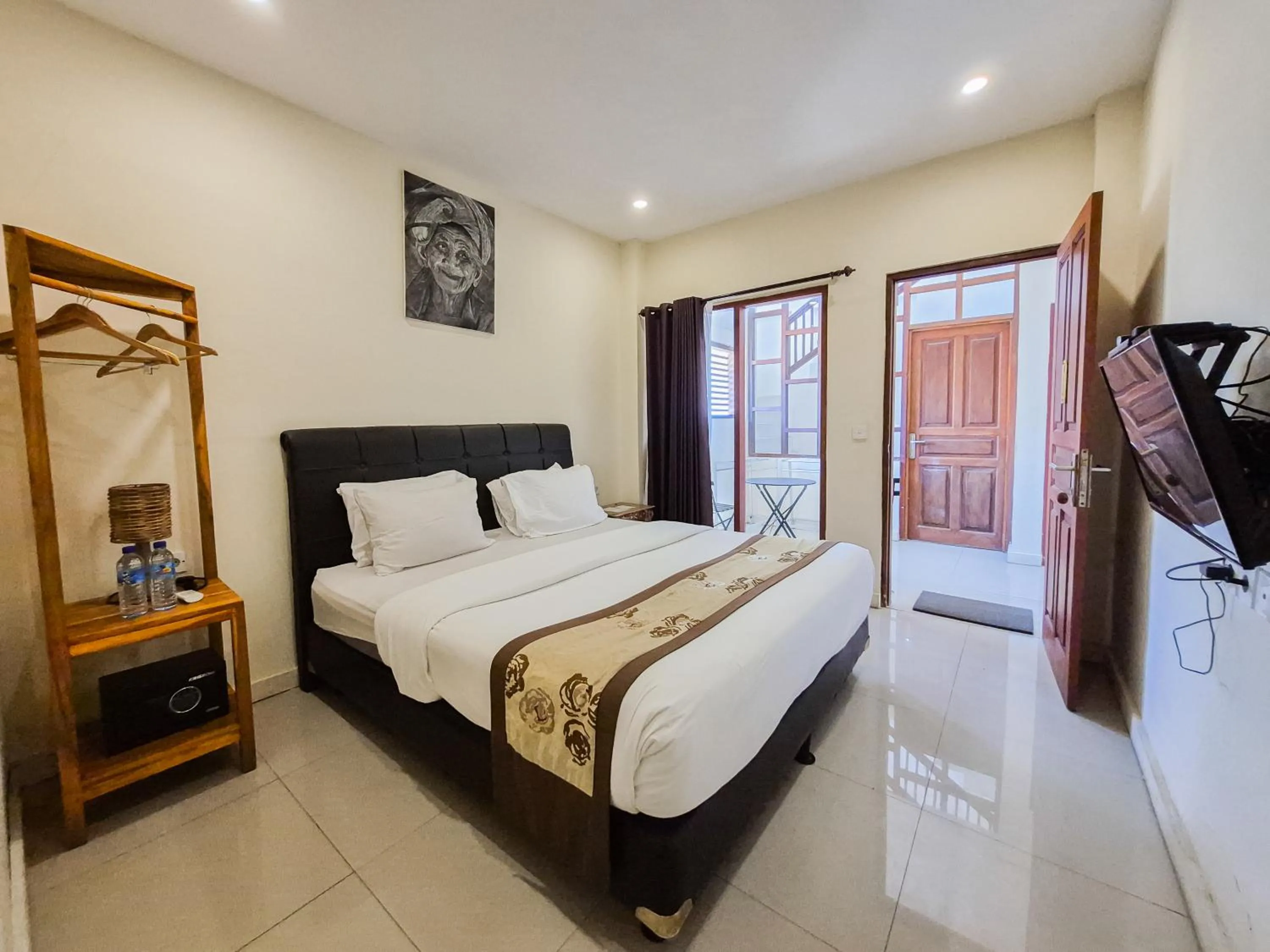 Bed in The Lakshmi Villas by The Beach House