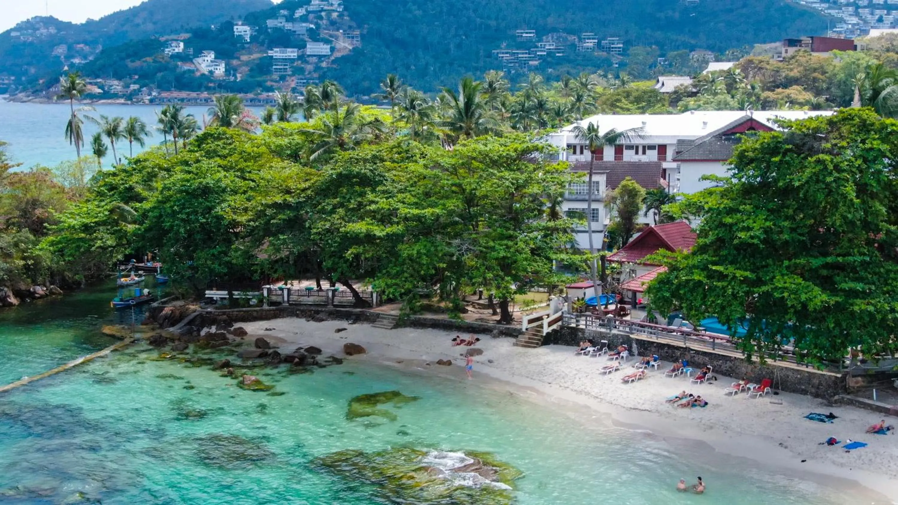Sea view in Bhundhari Chaweng Beach Resort Koh Samui - SHA Plus