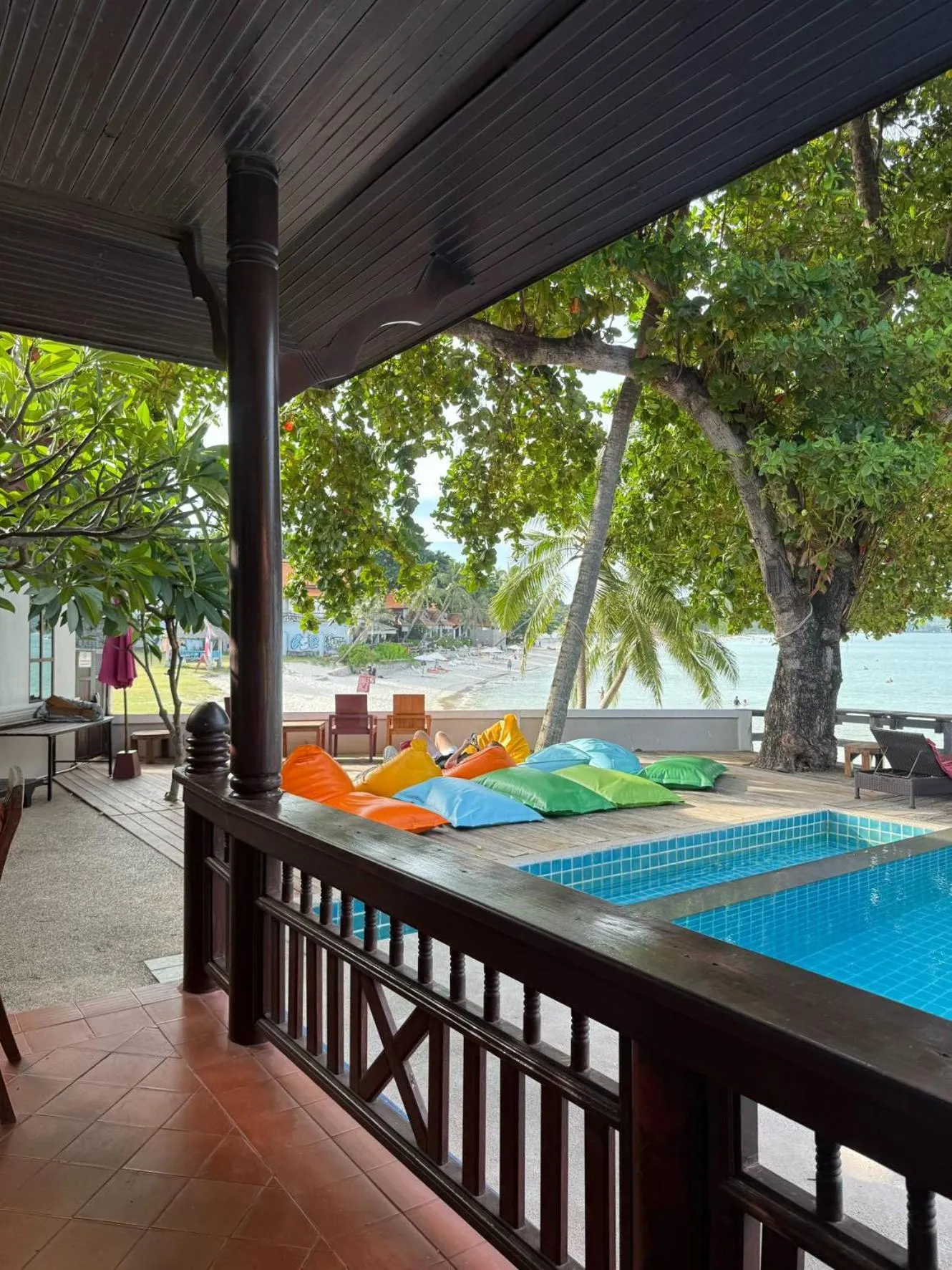 Balcony/Terrace in Bhundhari Chaweng Beach Resort Koh Samui - SHA Plus