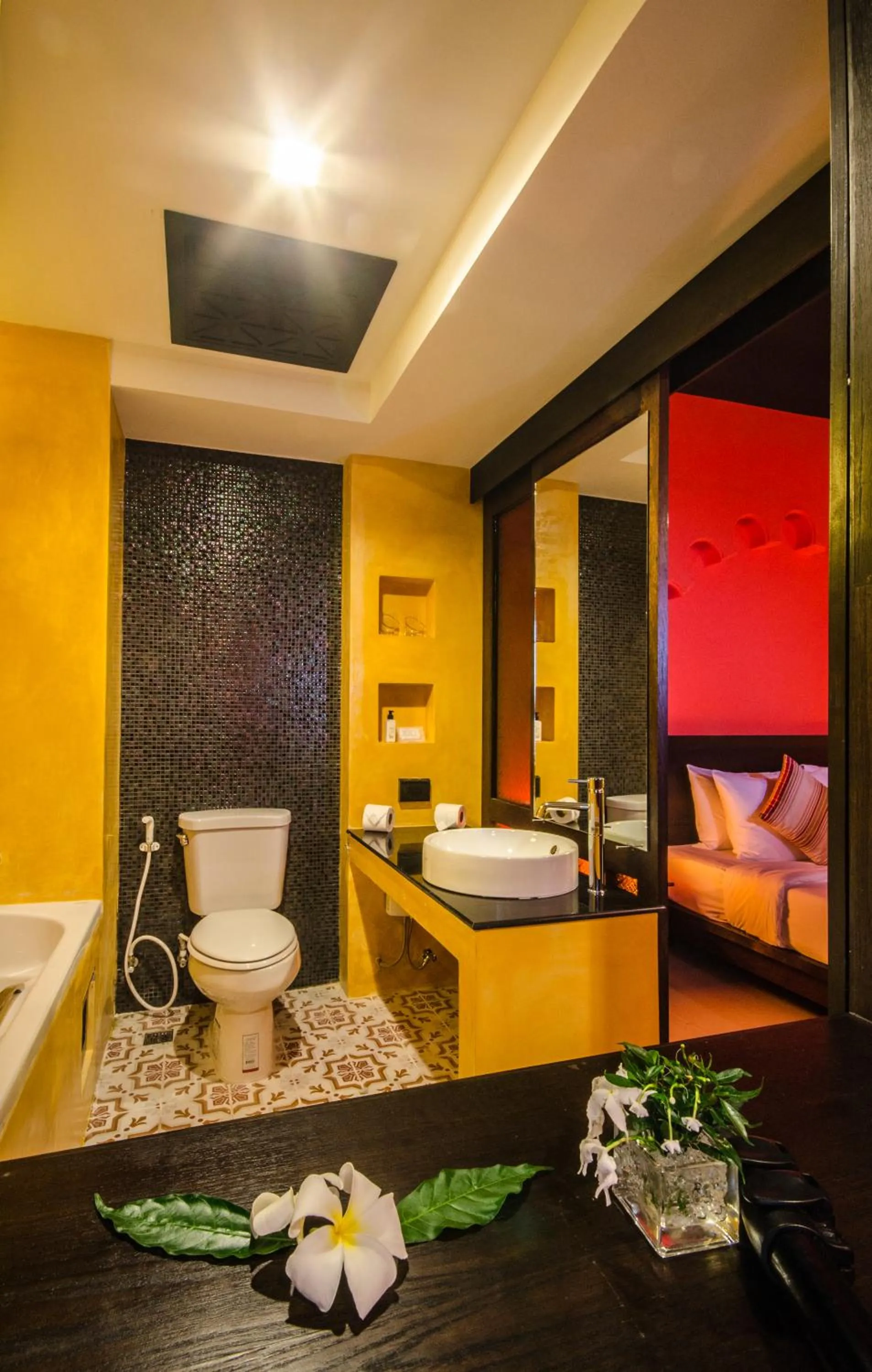 Bathroom in Bhundhari Chaweng Beach Resort Koh Samui - SHA Plus