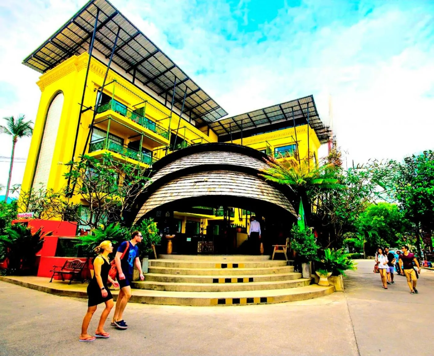 Property building in Bhundhari Chaweng Beach Resort Koh Samui - SHA Plus