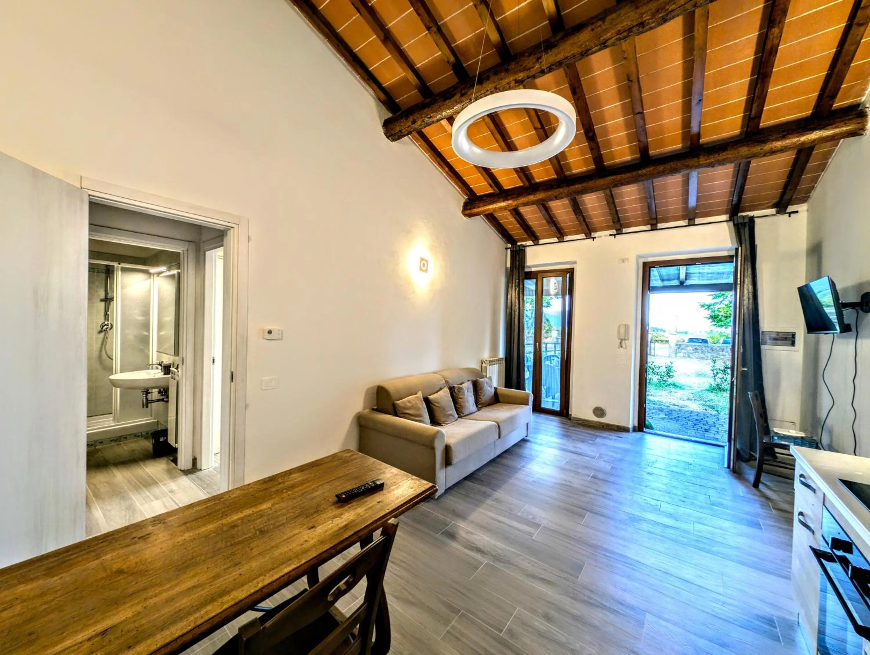 Communal lounge/ TV room in La Poggerina