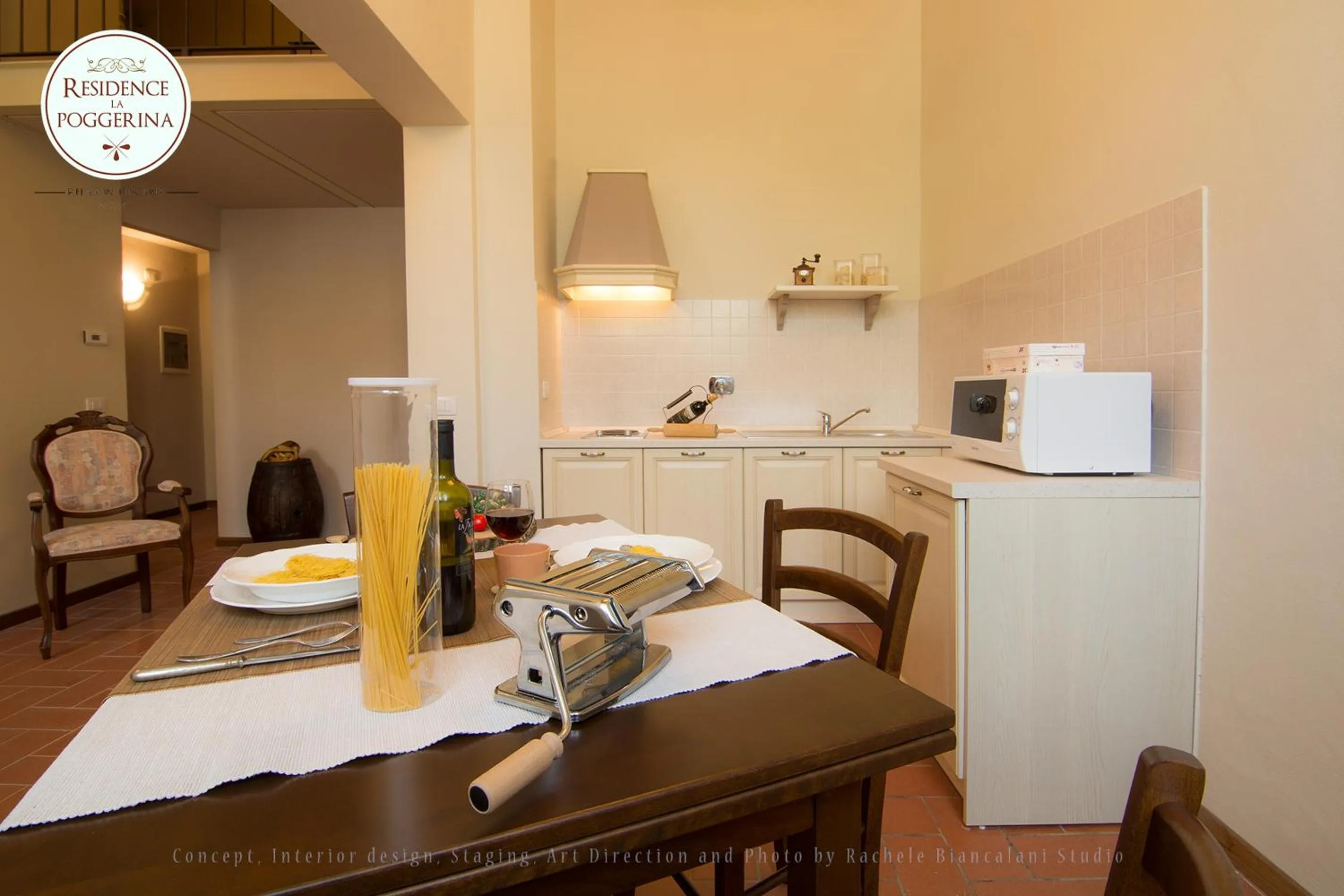 Kitchen or kitchenette in La Poggerina