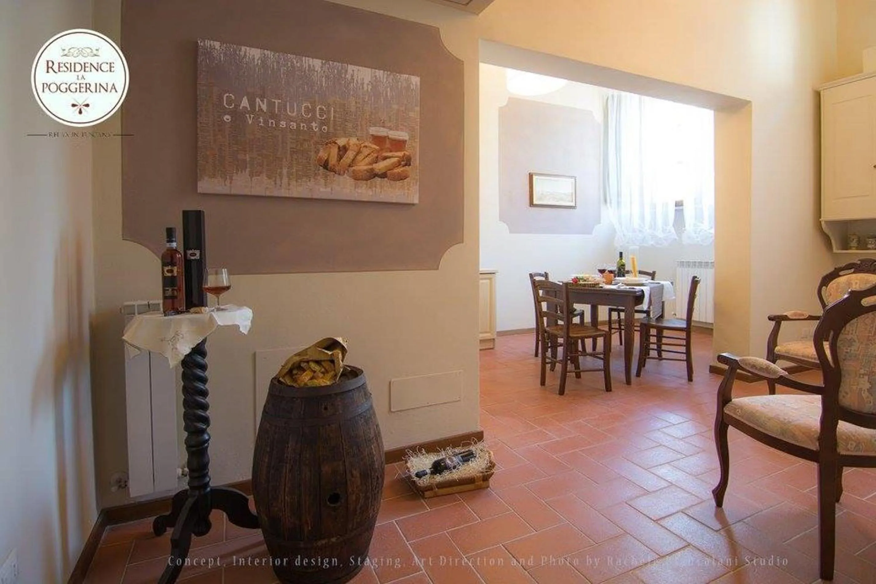 Living room in La Poggerina