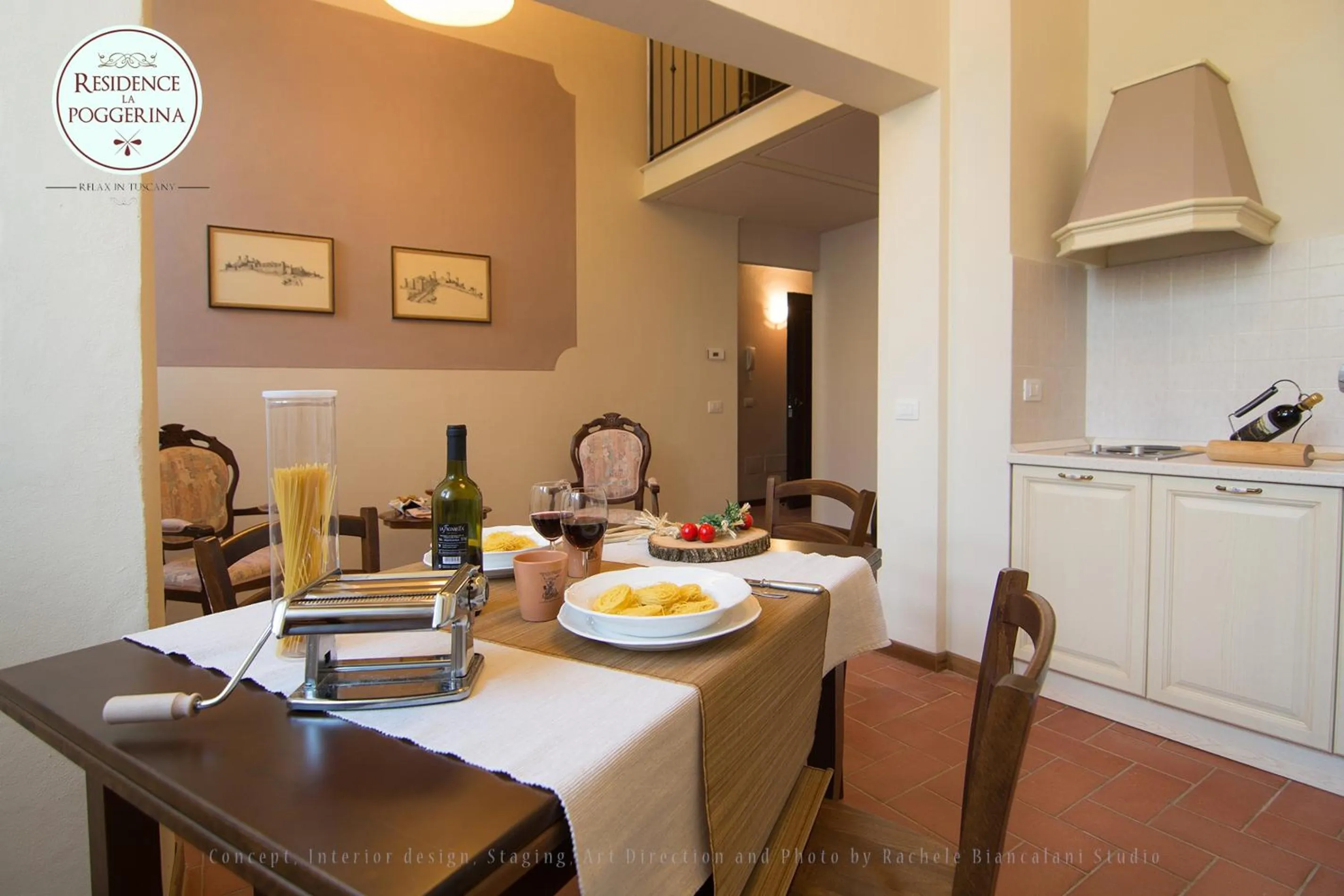 Kitchen or kitchenette in La Poggerina