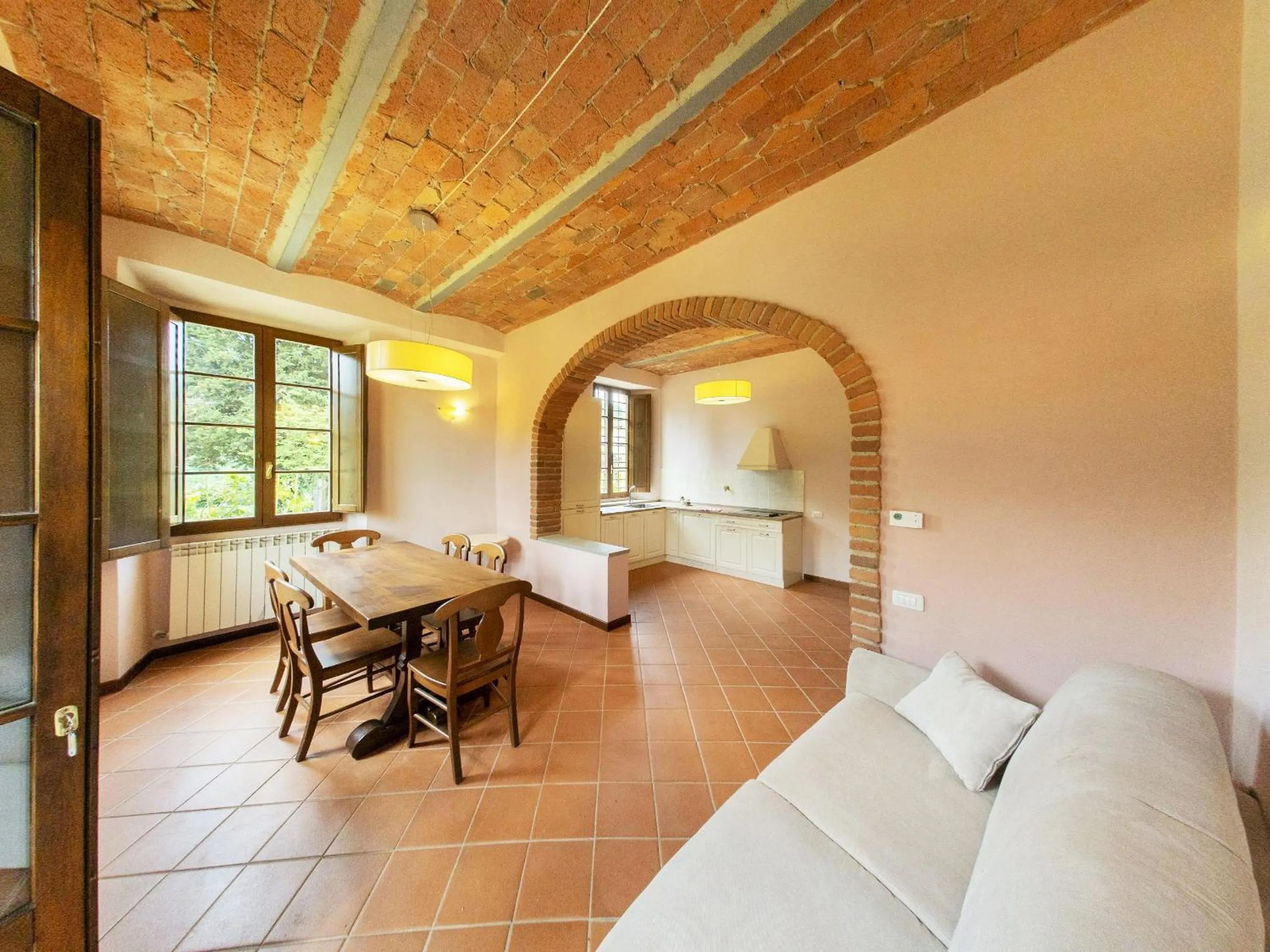 Dining area, Bed in La Poggerina