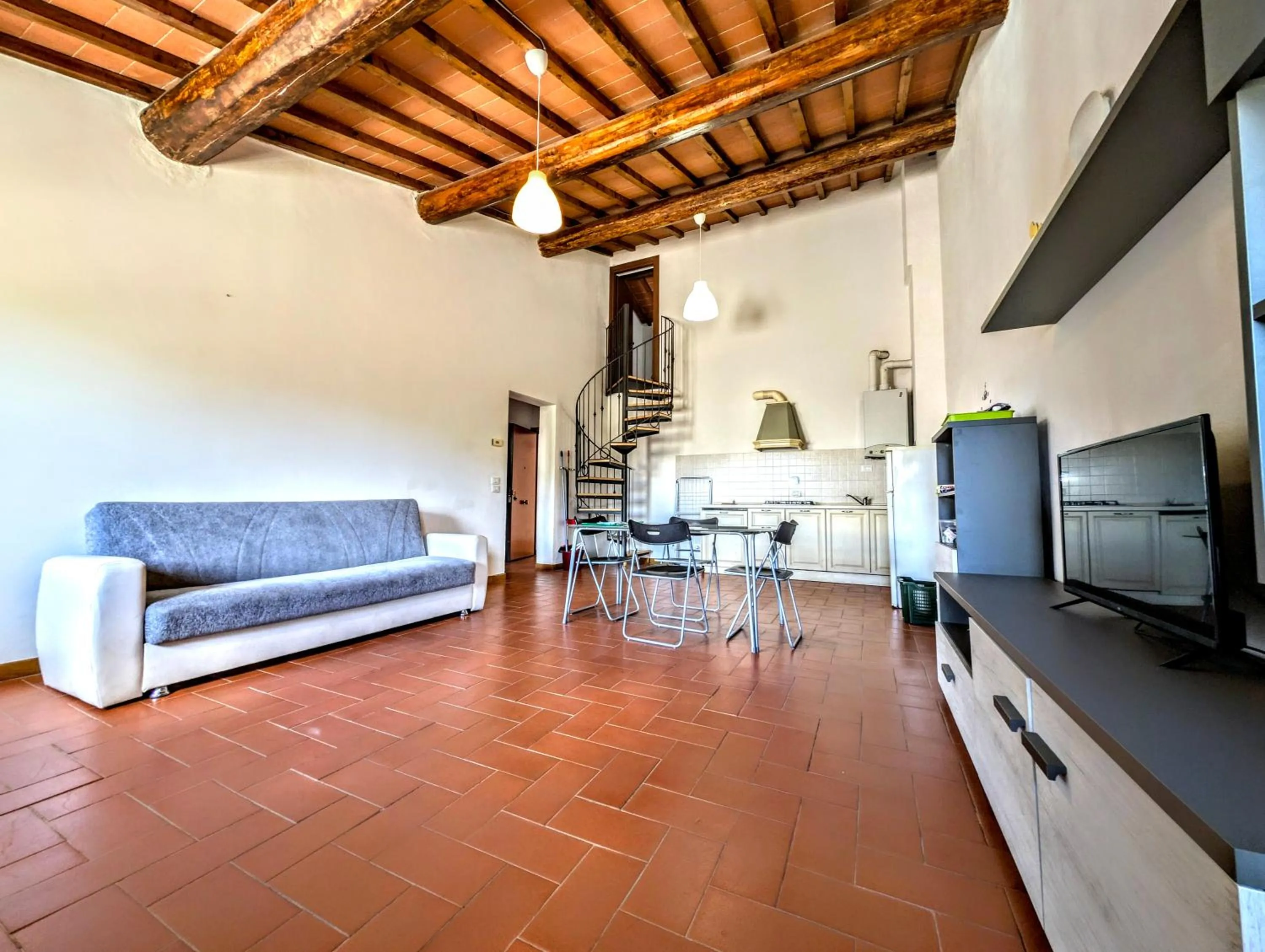 Communal lounge/ TV room in La Poggerina