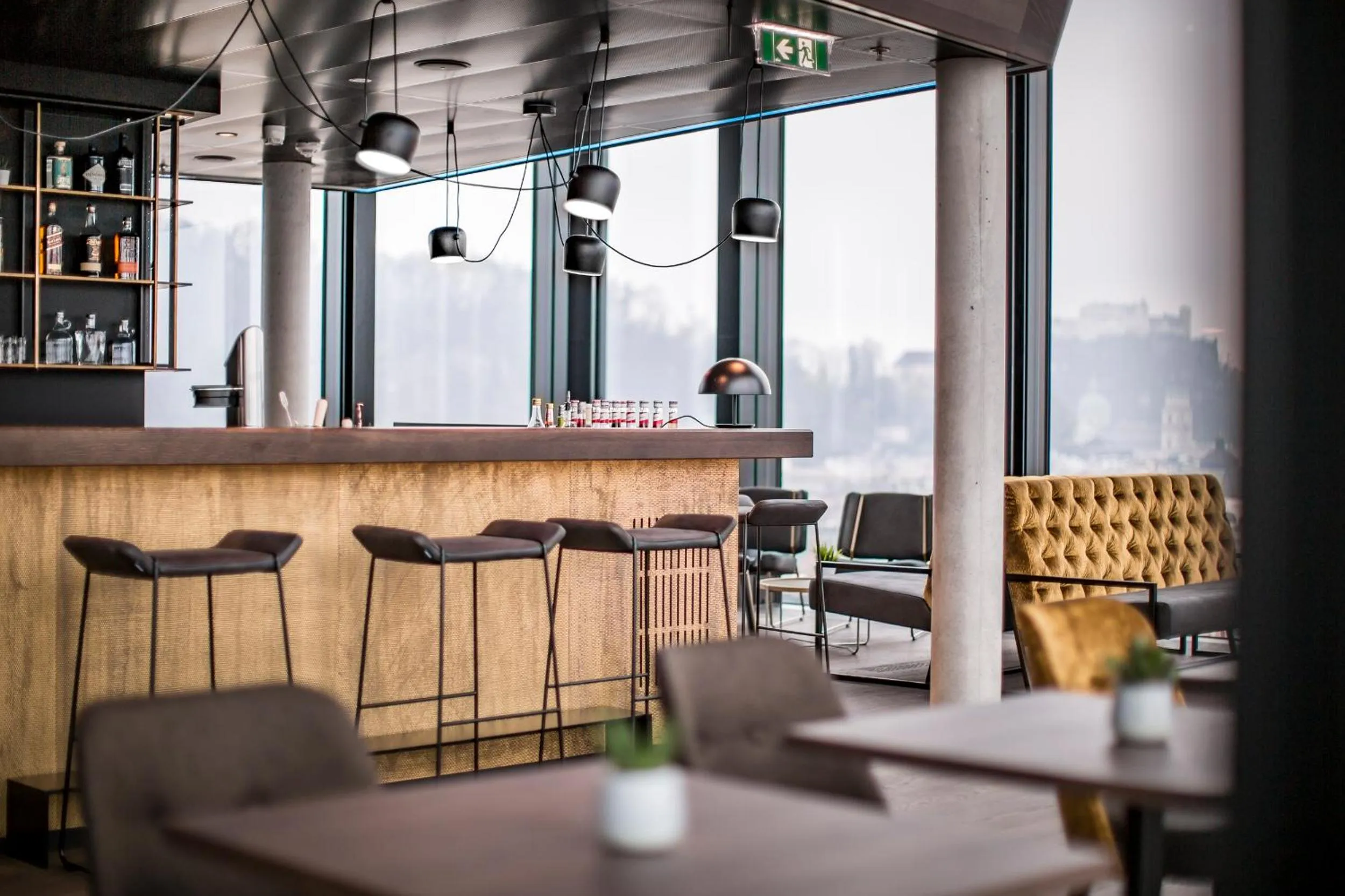 Lounge or bar in arte Hotel Salzburg