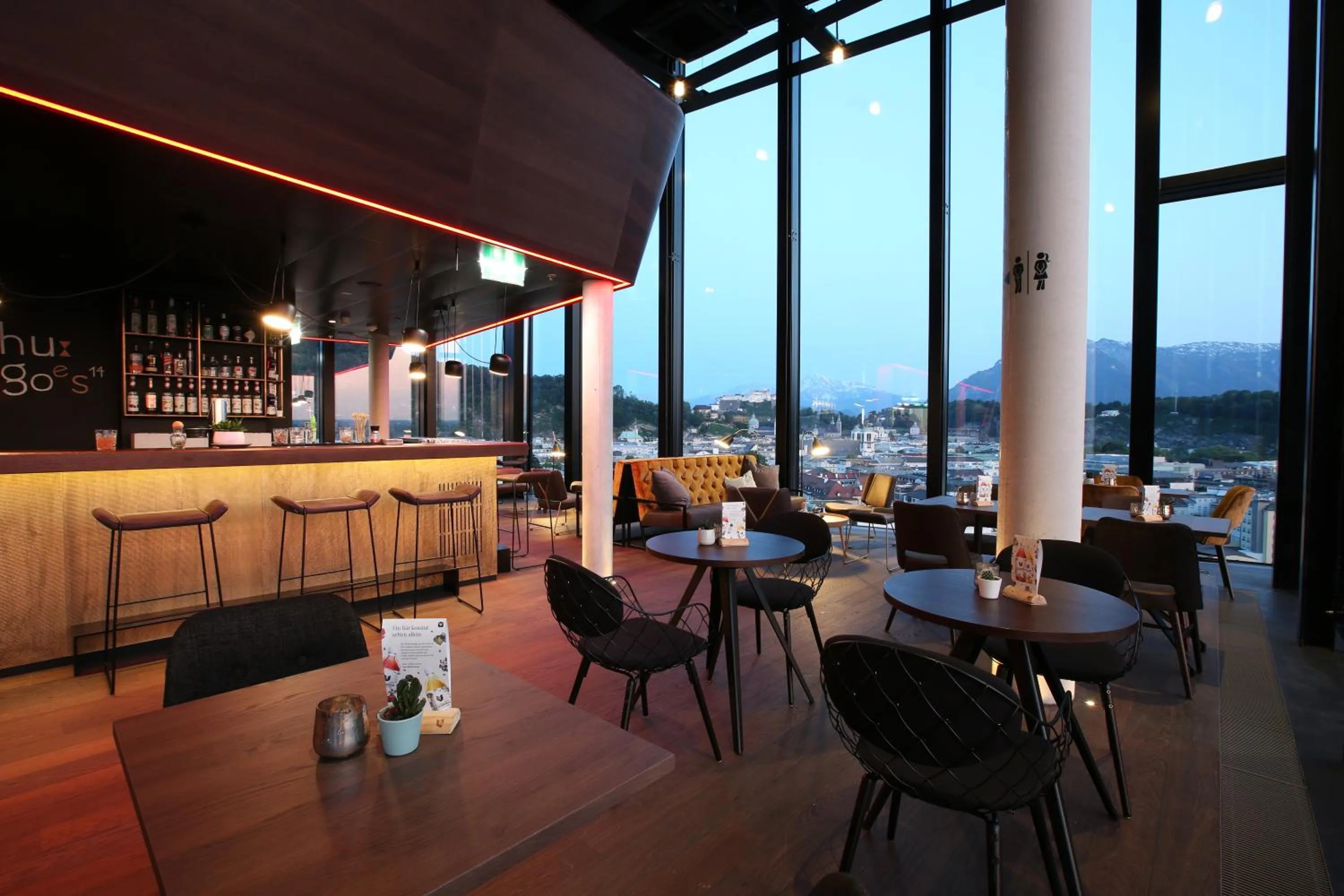 Lounge or bar in arte Hotel Salzburg