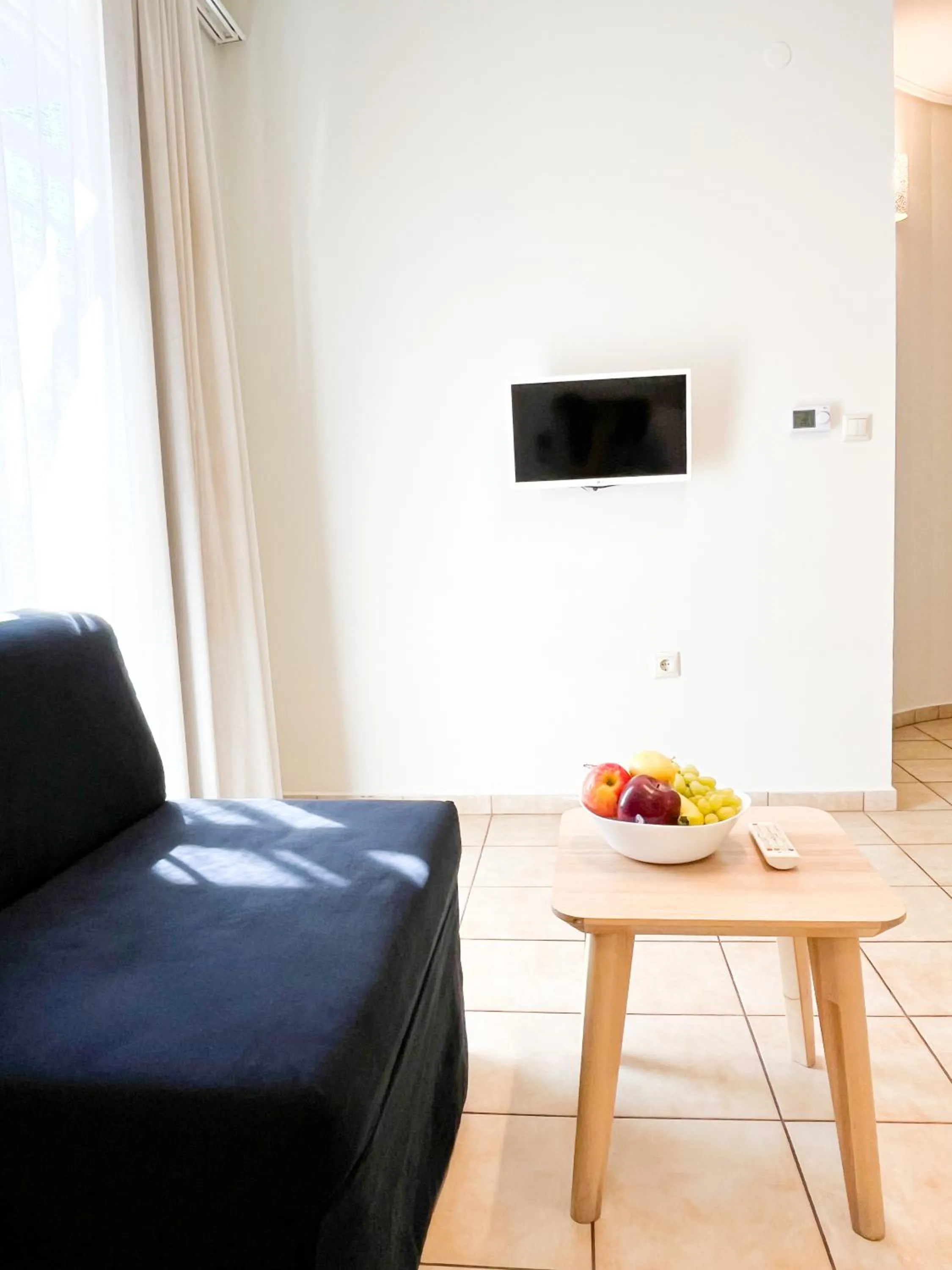 Living room in Athens Studios