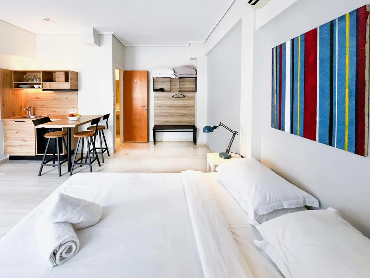 Bed in Athens Studios