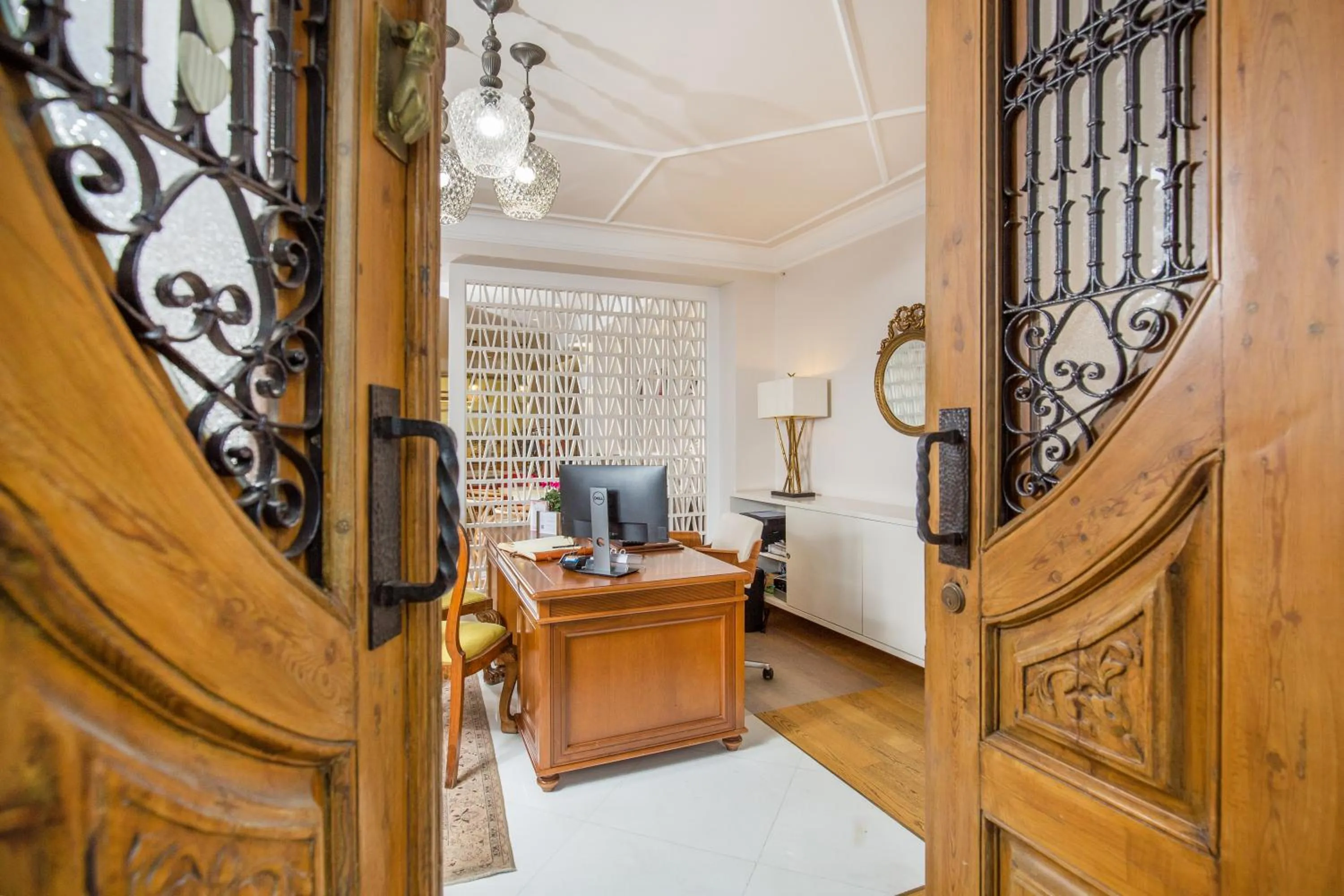 Lobby or reception in Sweet Home Hotel