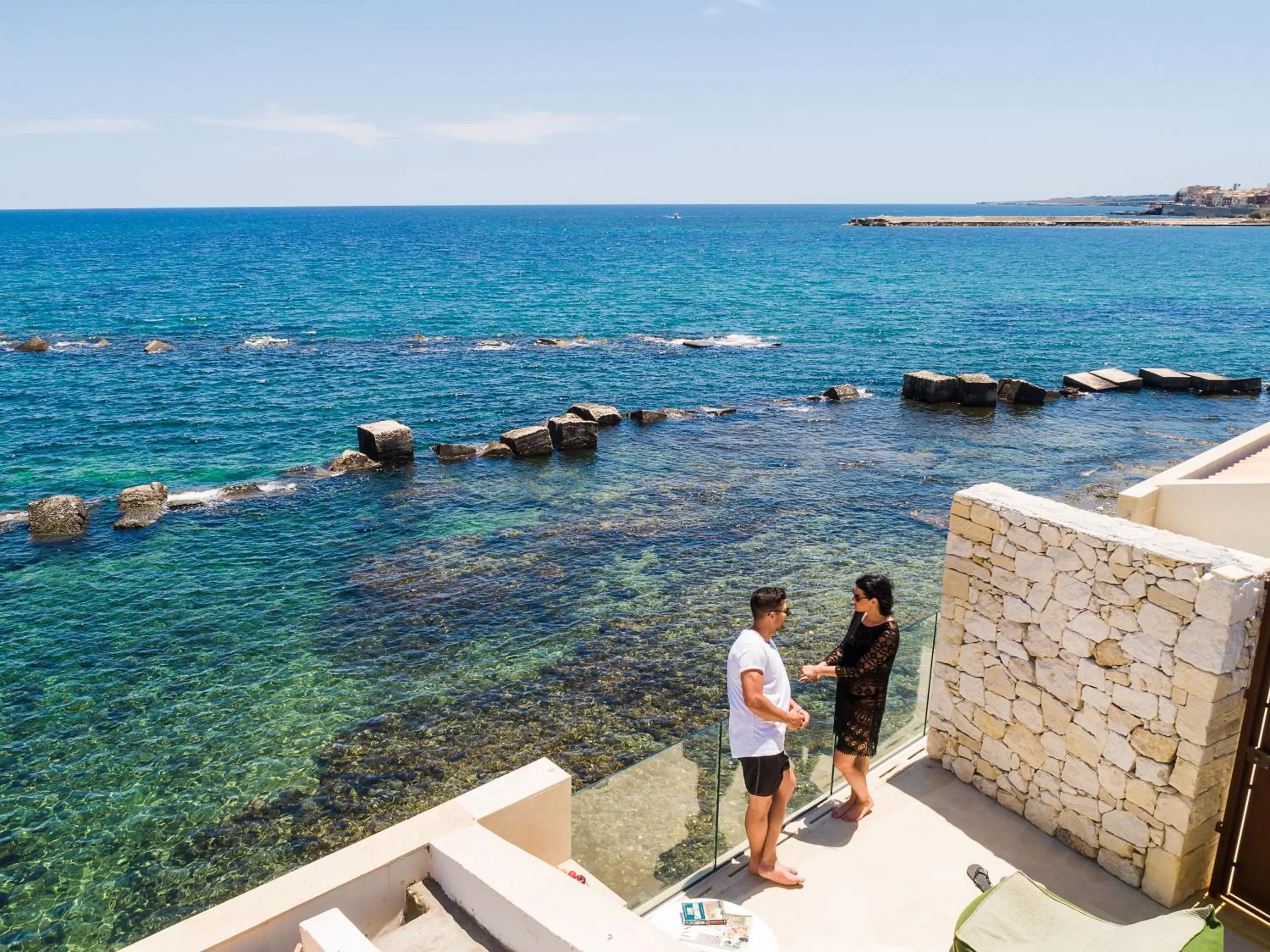 Balcony/Terrace in Re Dionisio Luxury Suites