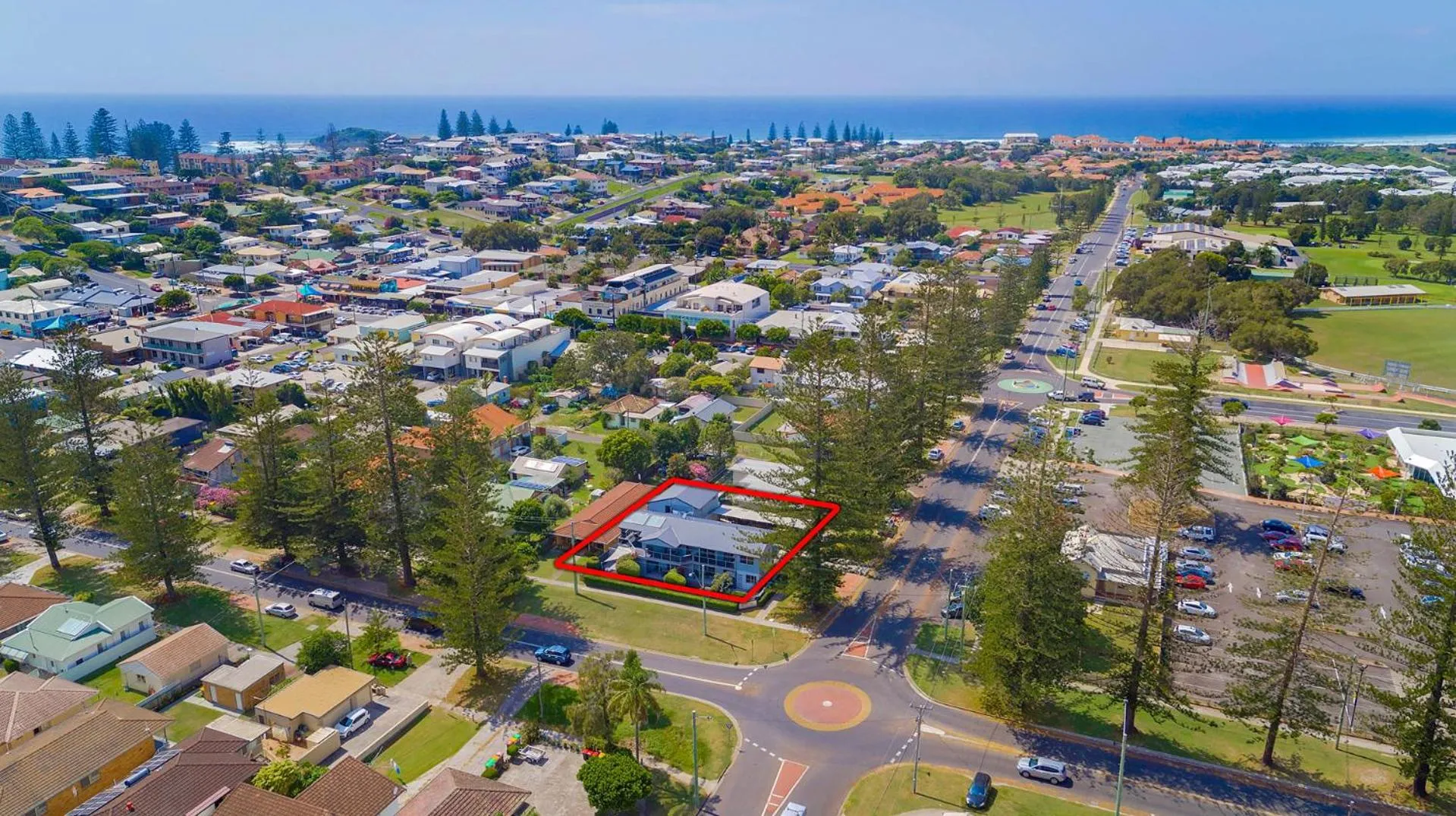 Property building in Adrift Apartments Yamba