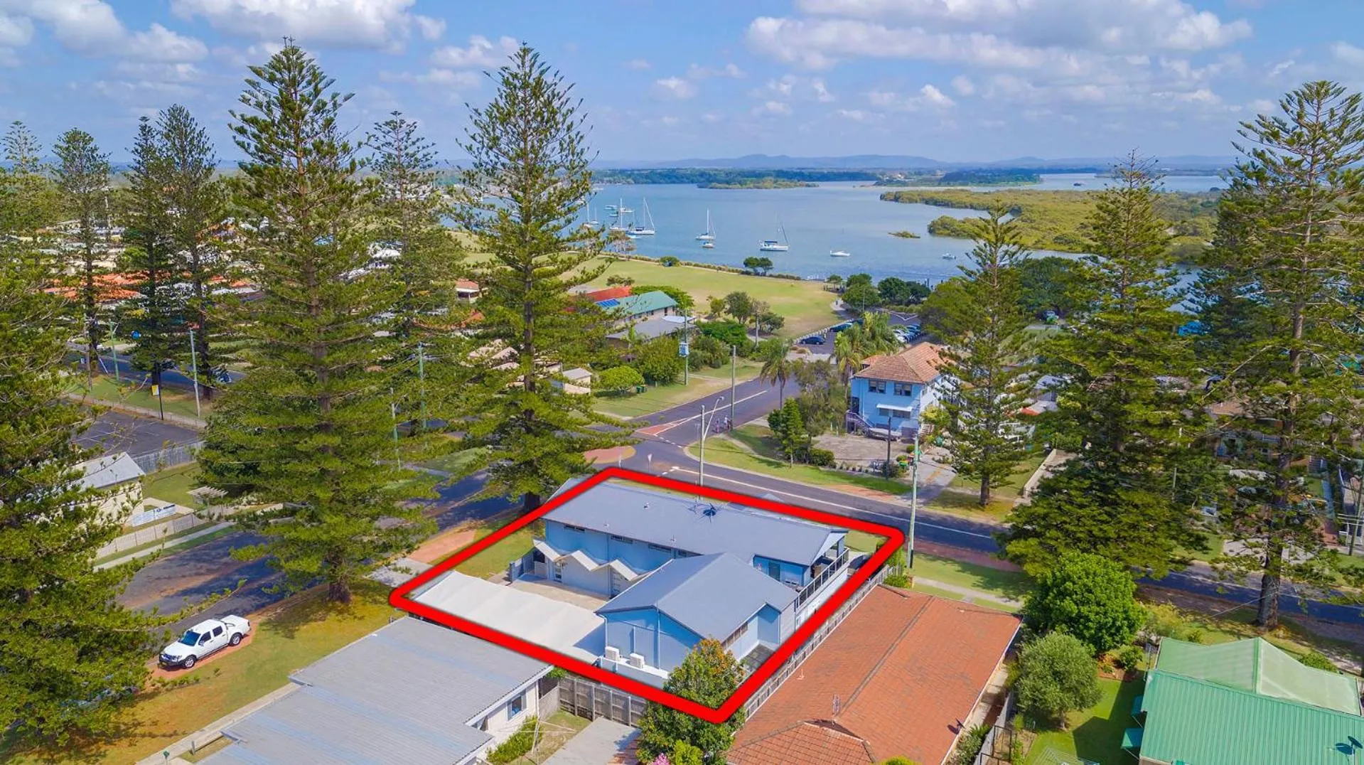 Property building in Adrift Apartments Yamba