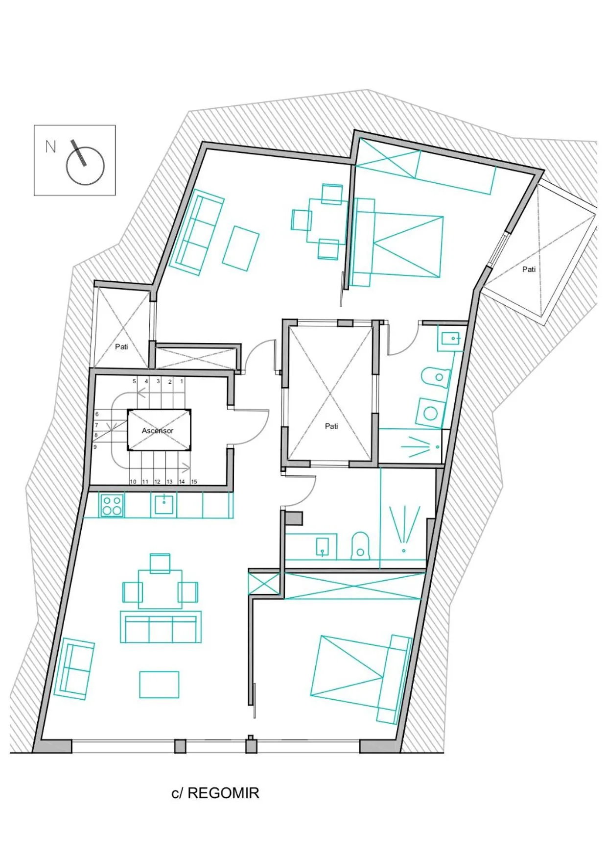 Floor plan in Inspired by EnjoyApartments