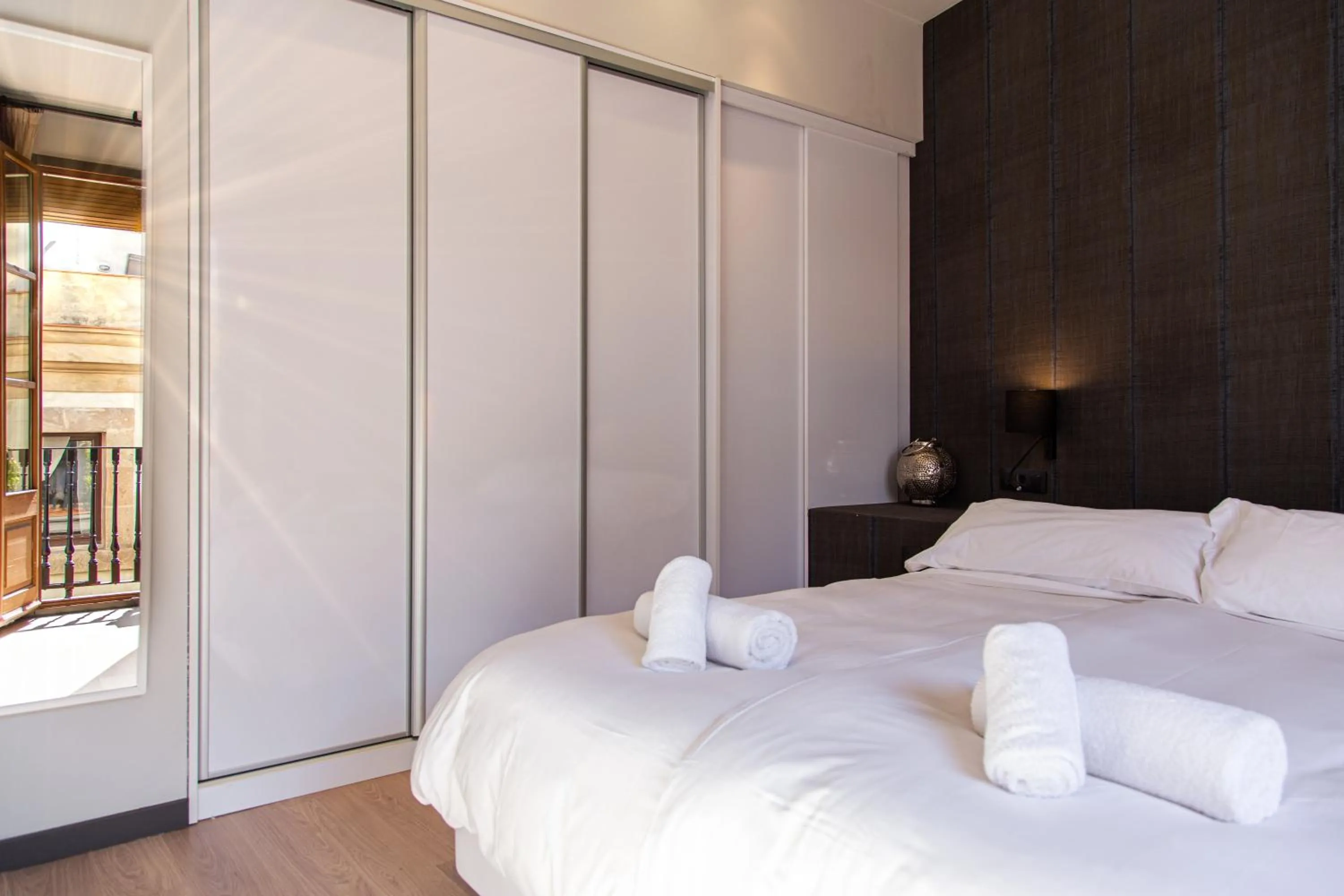 Bed in Inspired by EnjoyApartments