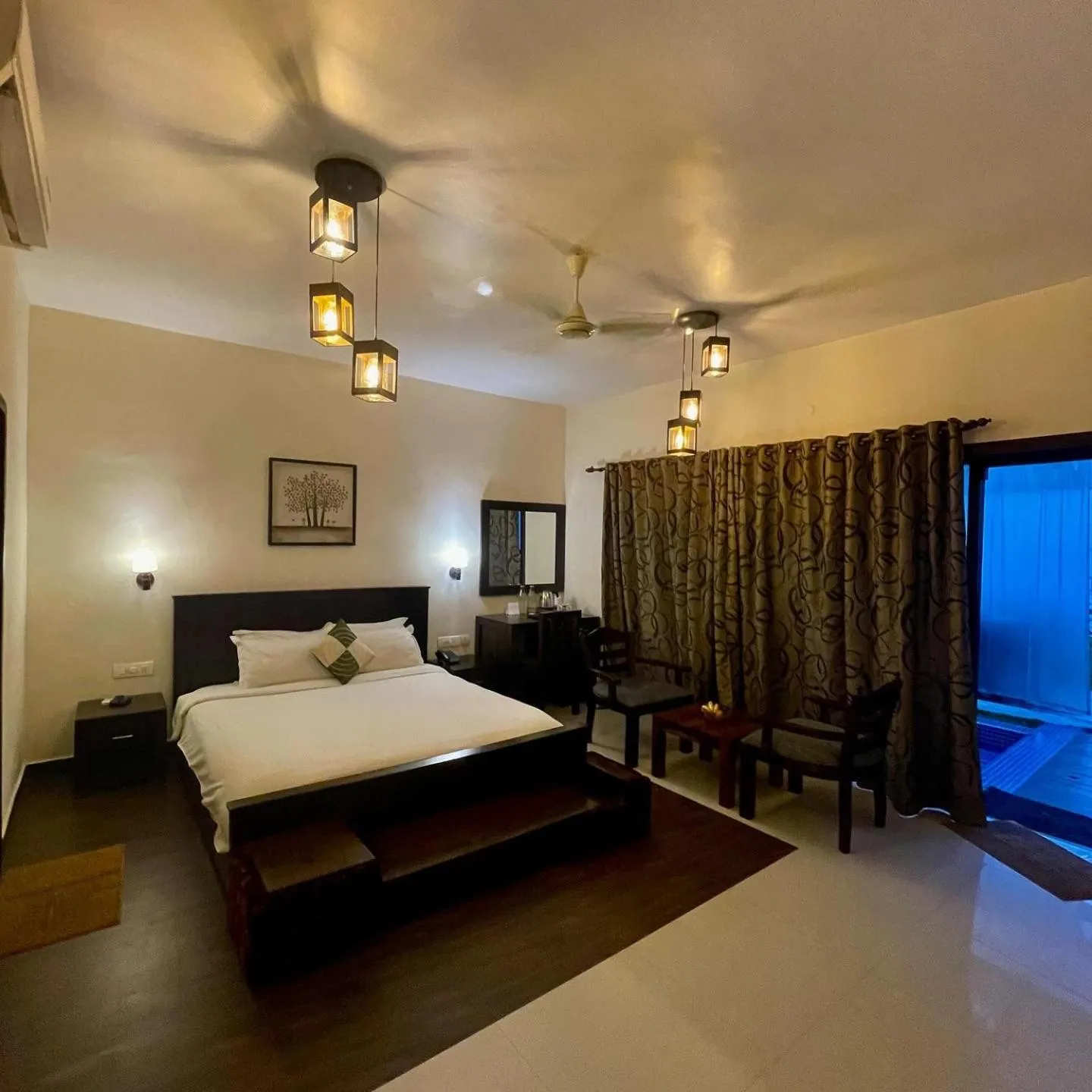 Bedroom, Bed in Deshadan Backwater Resort - The best sunrise view