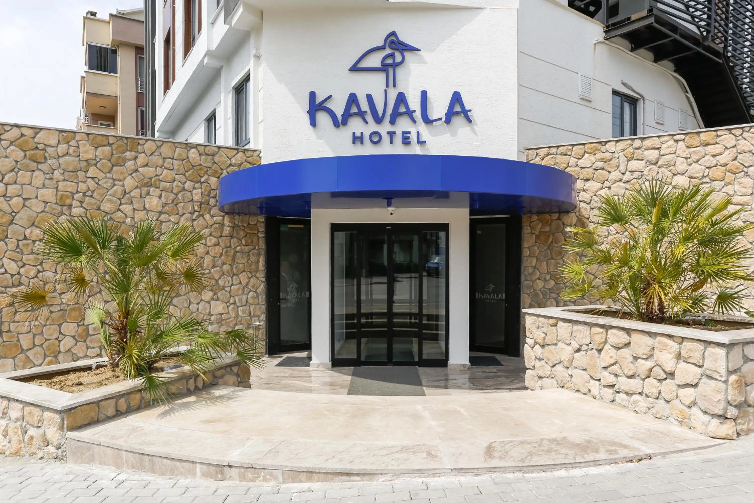 Facade/entrance in Kavala Hotel