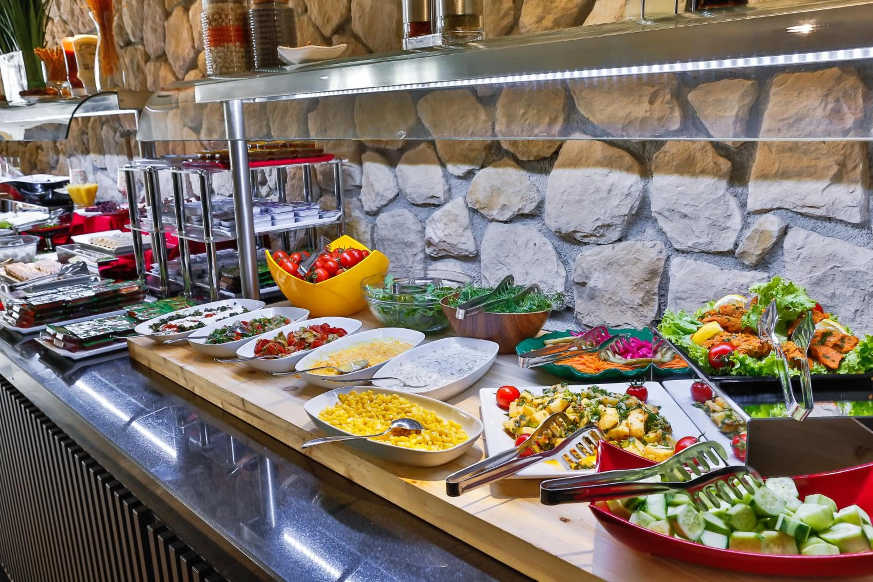 Buffet breakfast in Kavala Hotel