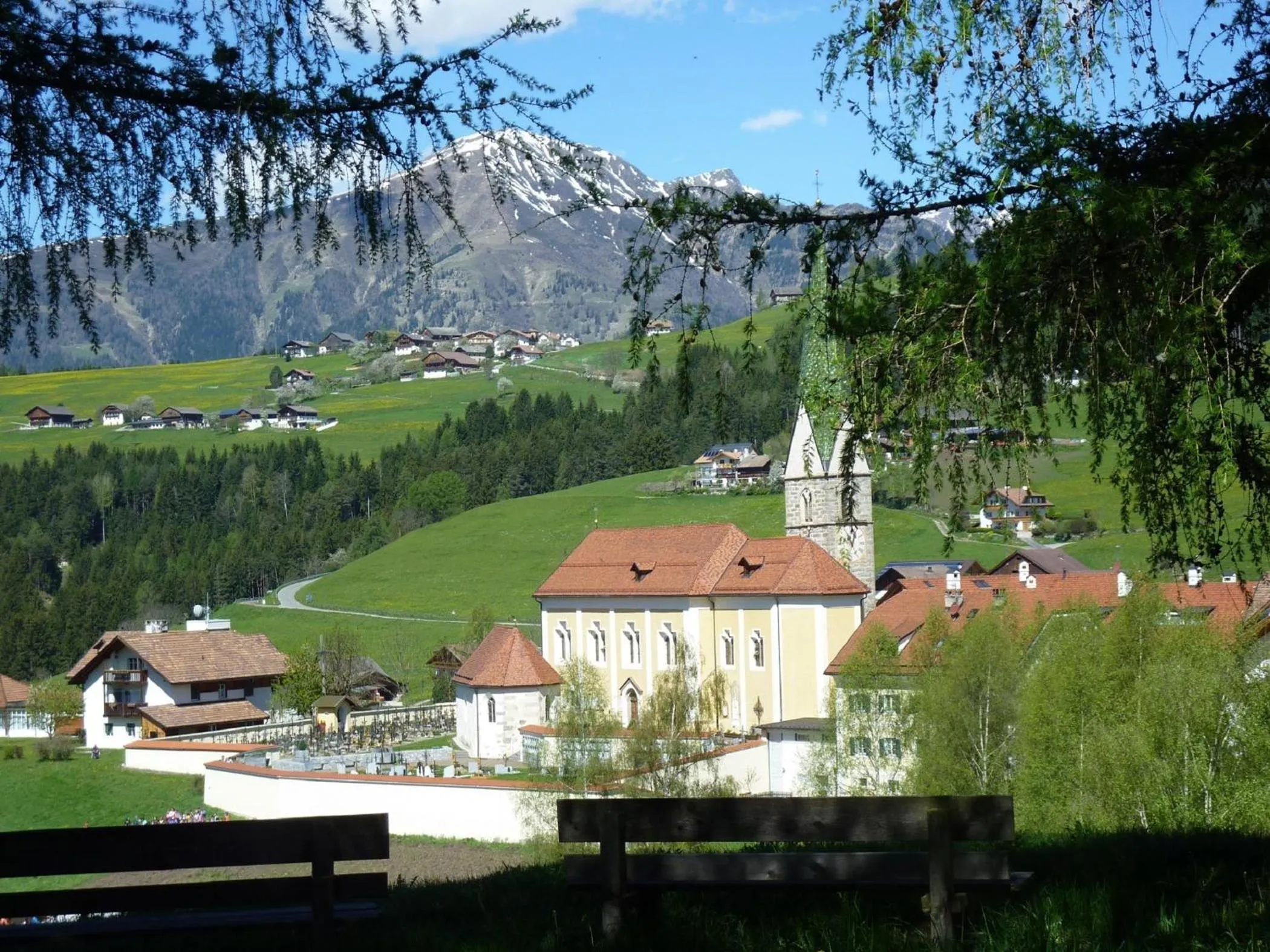 Landmark view in Residence Treyer