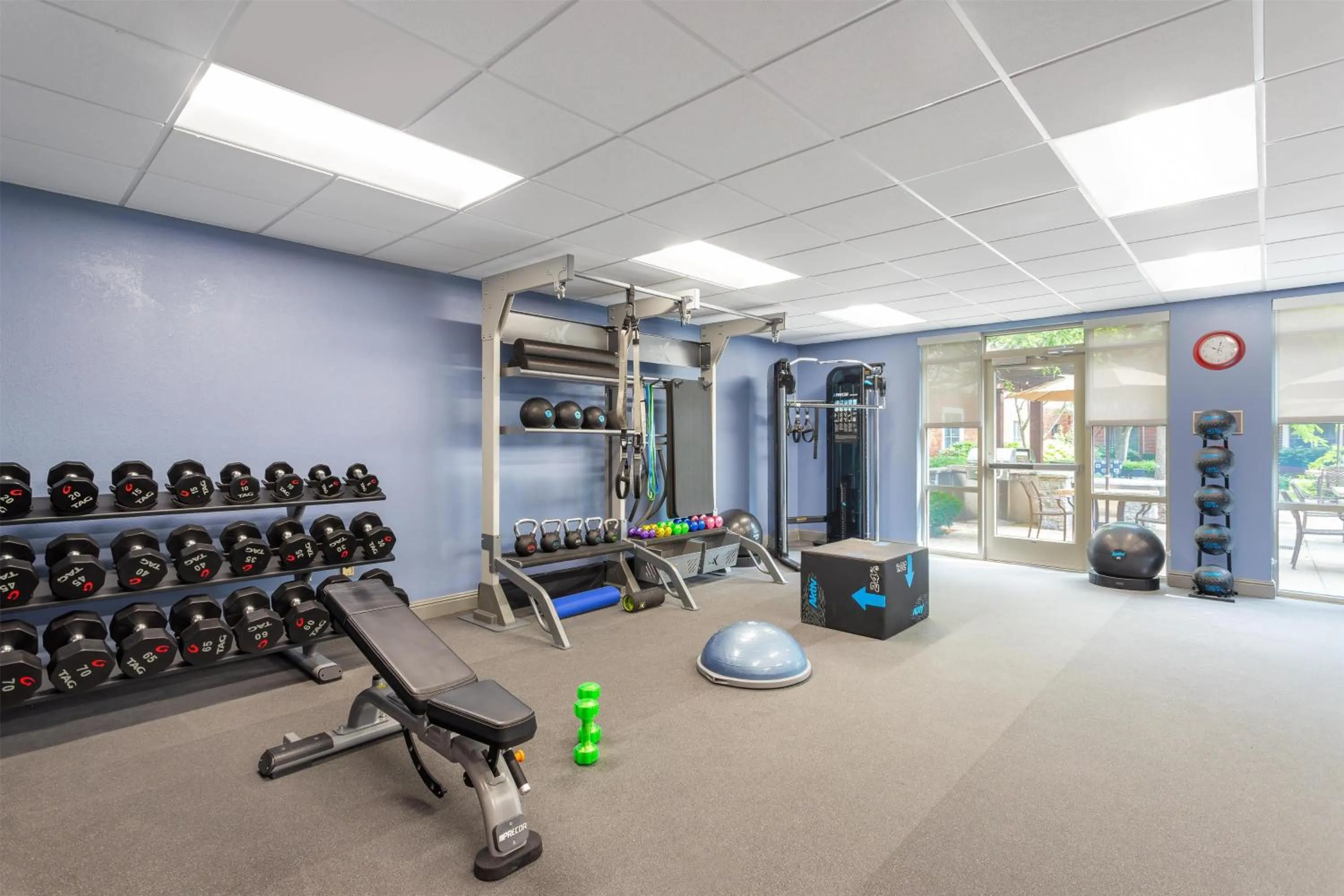 Fitness centre/facilities in Homewood Suites by Hilton Lexington Fayette Mall