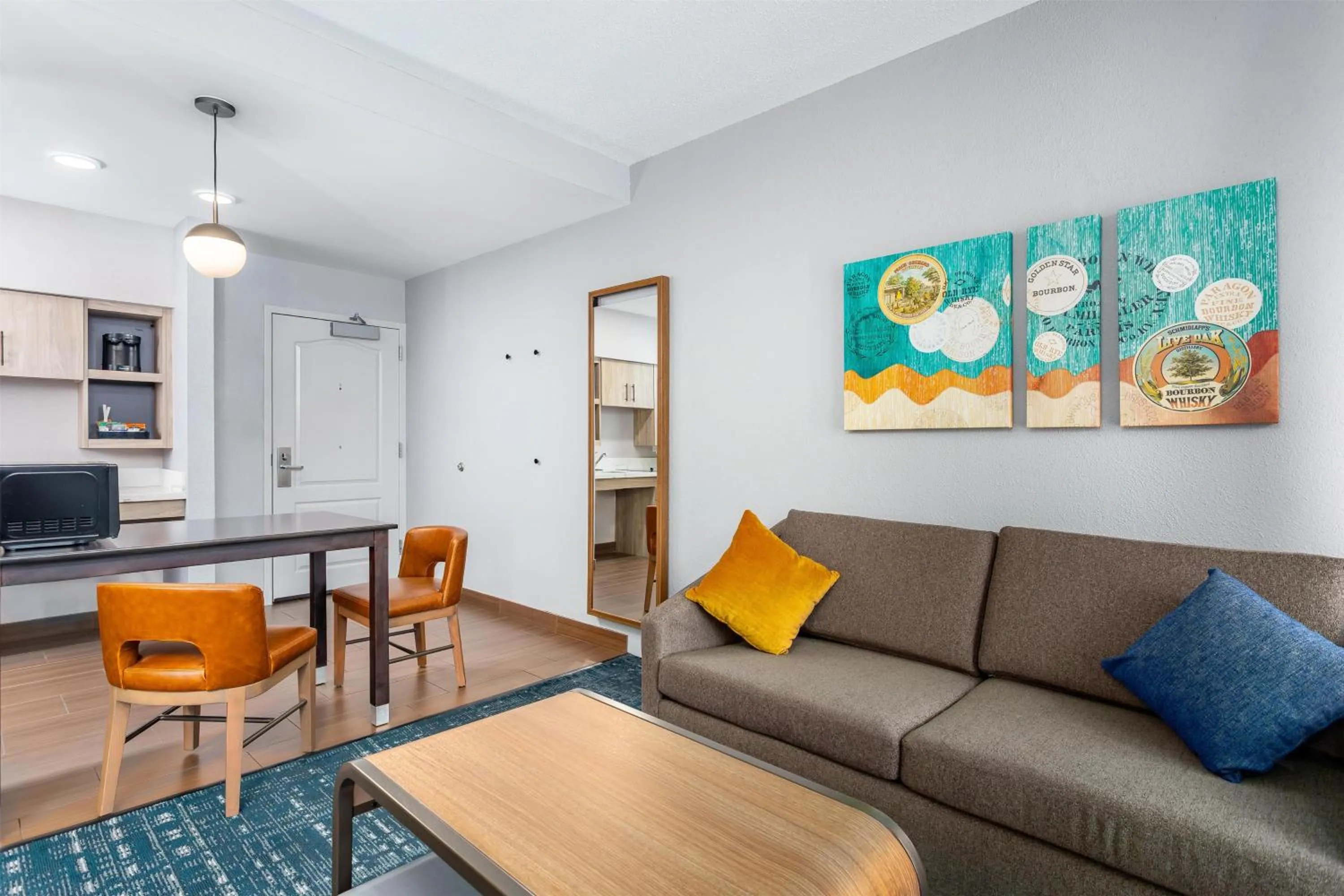 Living room in Homewood Suites by Hilton Lexington Fayette Mall