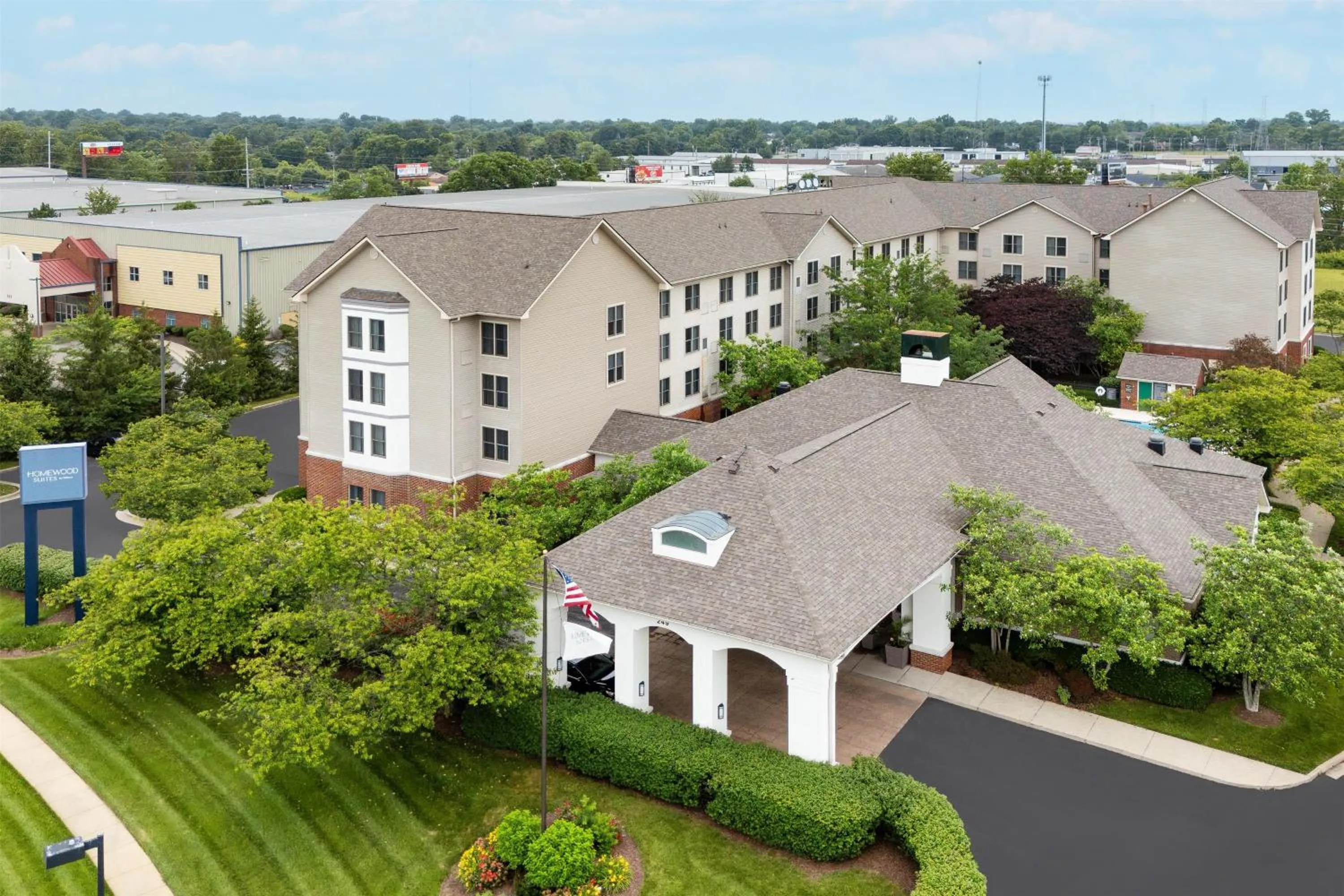 Property building in Homewood Suites by Hilton Lexington Fayette Mall