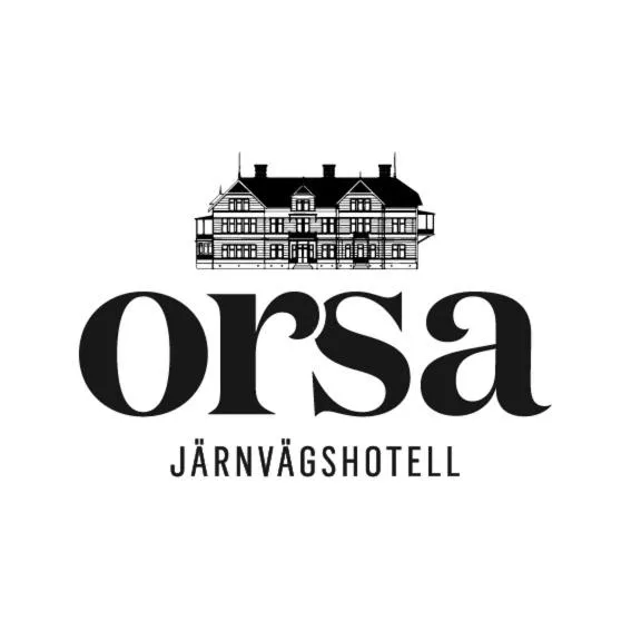 Property logo or sign in Orsa Järnvägshotell