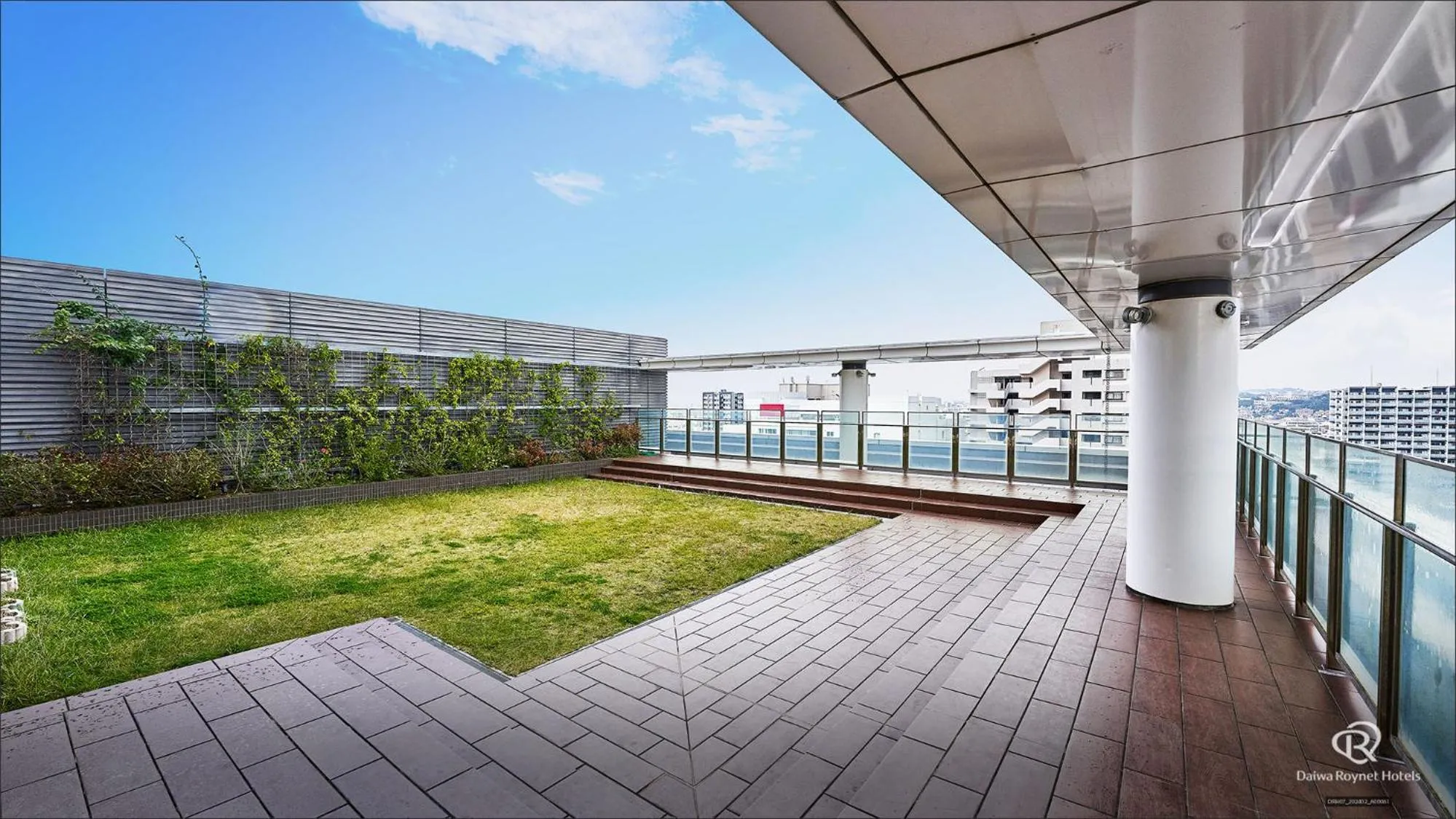 Balcony/Terrace in Daiwa Roynet Hotel Naha Omoromachi