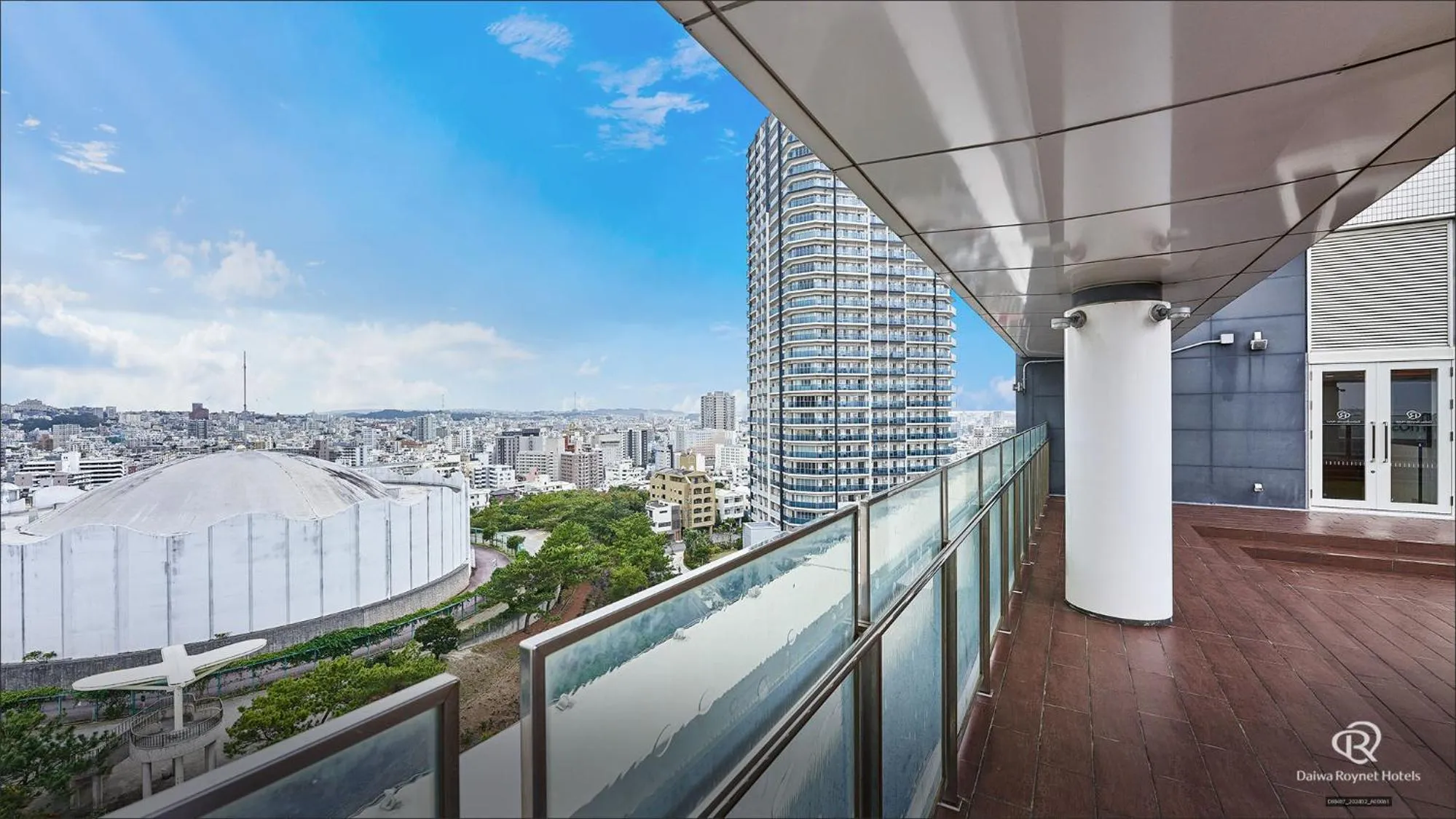 Balcony/Terrace in Daiwa Roynet Hotel Naha Omoromachi