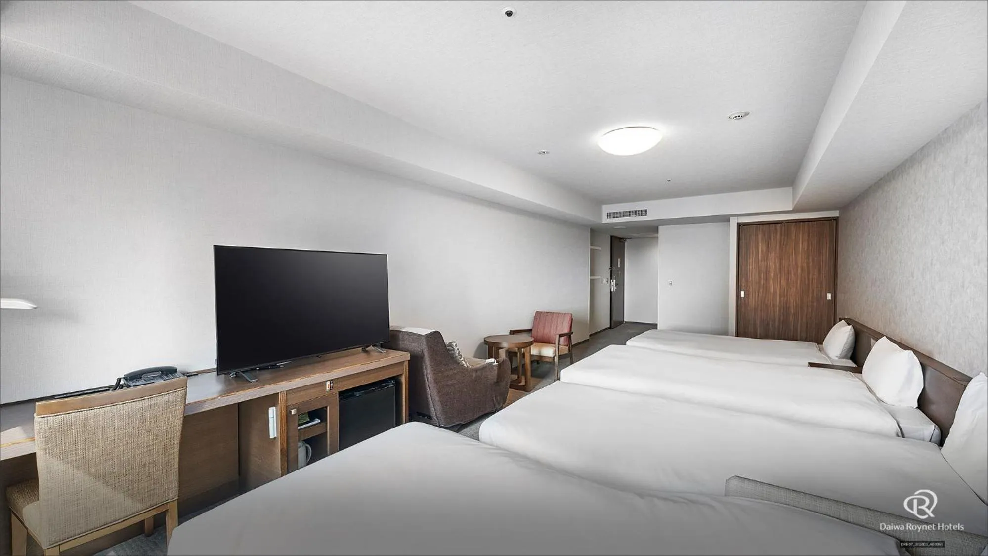 Bed in Daiwa Roynet Hotel Naha Omoromachi