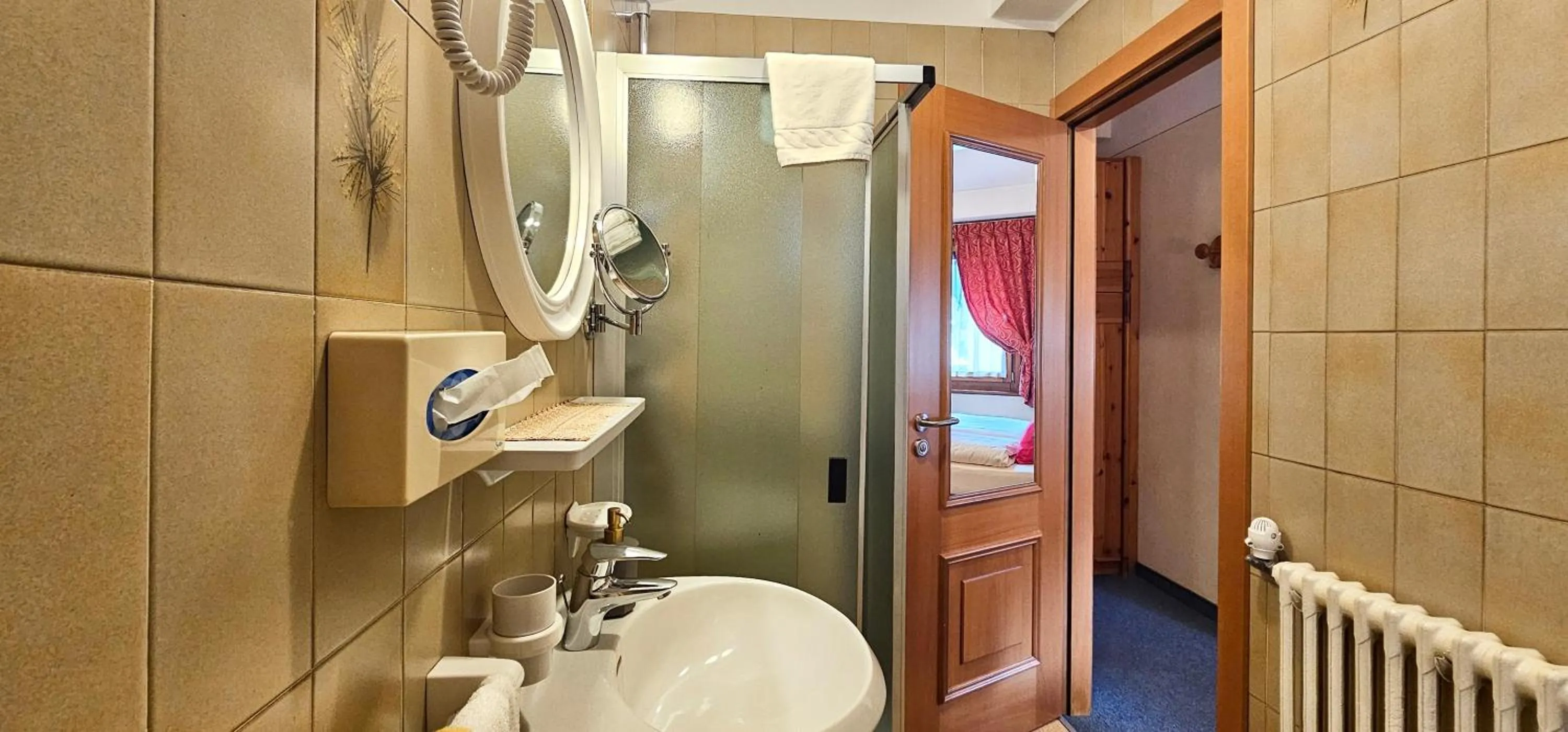 Bathroom in Albergo Alpenrose