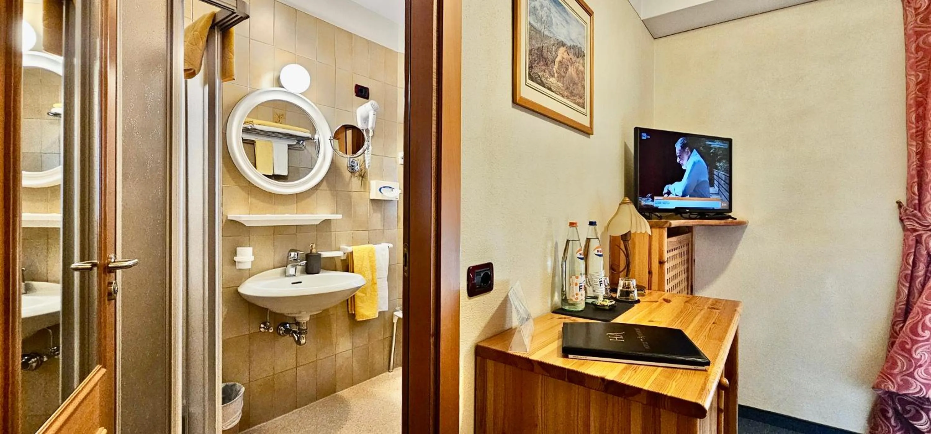 Bathroom in Albergo Alpenrose